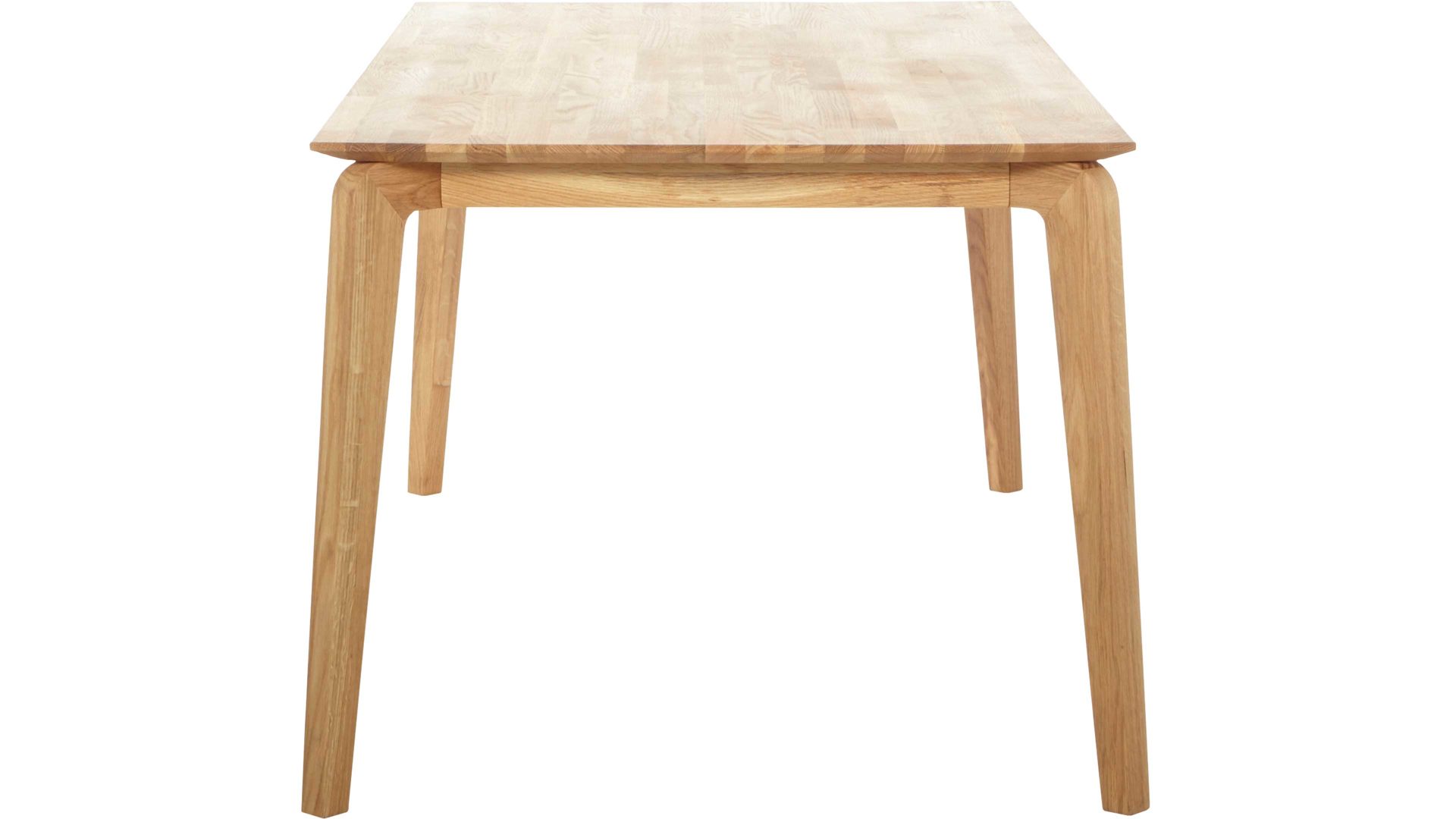 Esstisch Standard furniture factory aus Holz in Holzfarben Esstisch Liam, ein Massivholztisch für genussvolle Mahlzeiten lackierte Kernbuche – ca. 140 x 90 cm