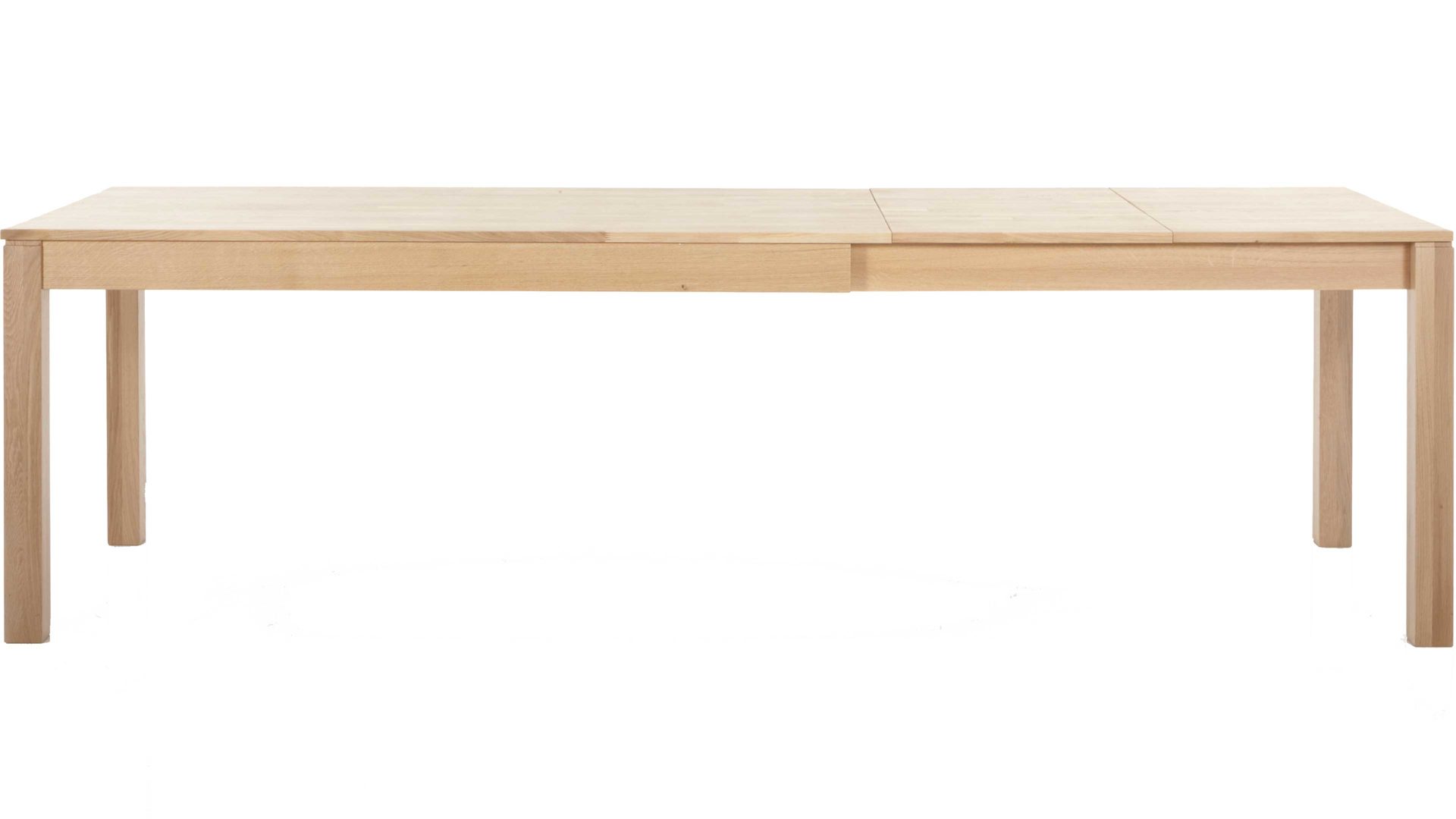 Auszugtisch Standard furniture factory aus Holz in Holzfarben Esszimmertisch bzw. Ausziehtisch Fano geölte Eiche - ca. 90 x 160-210 cm