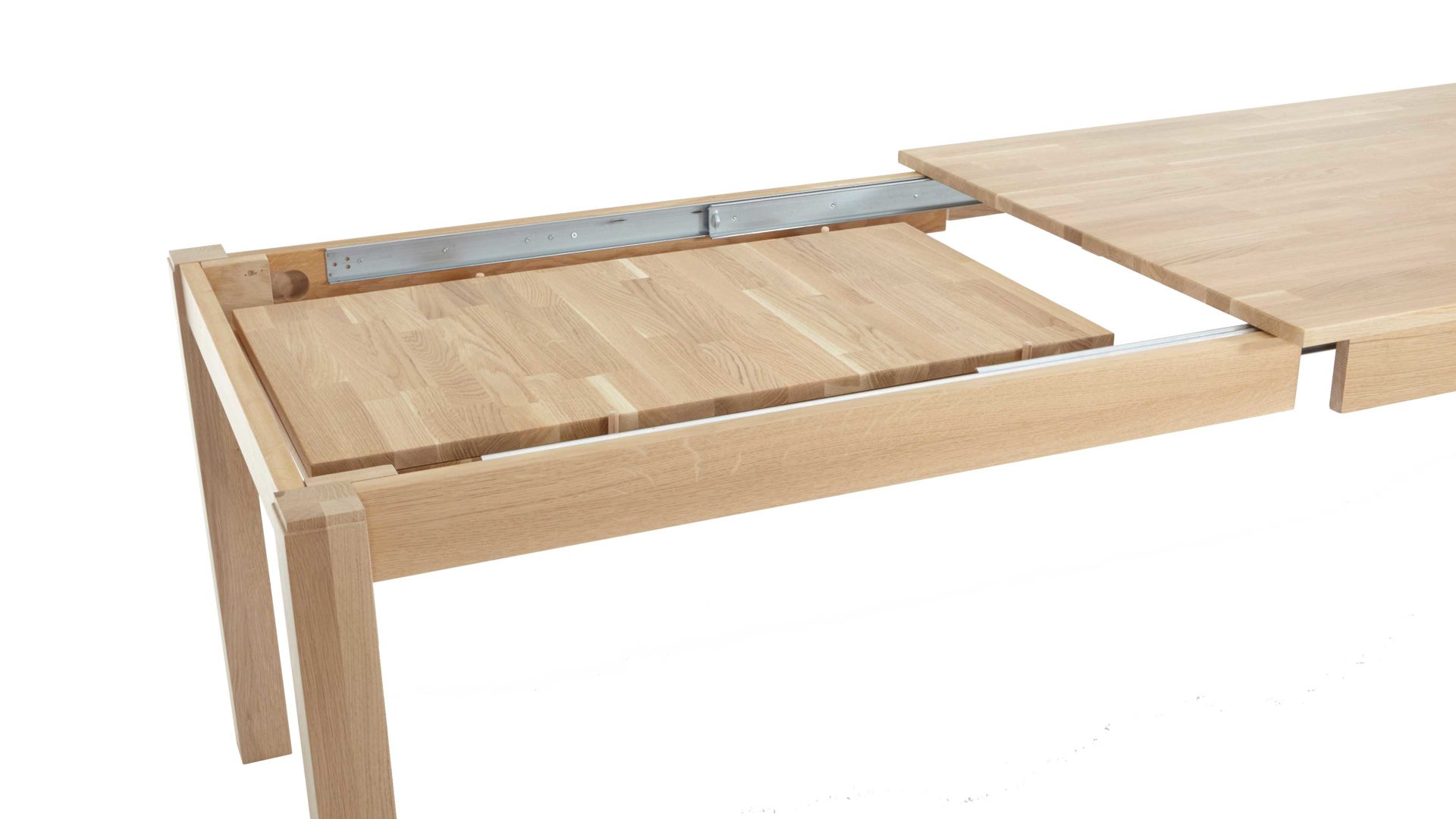 Auszugtisch Standard furniture factory aus Holz in Holzfarben Esszimmertisch bzw. Ausziehtisch Fano geölt Eiche - ca. 140-190 x 90 cm