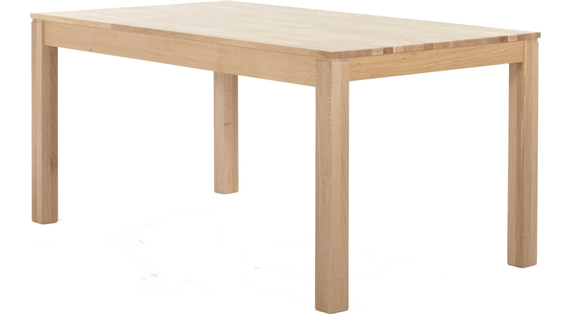 Auszugtisch Standard furniture factory aus Holz in Holzfarben Esszimmertisch bzw. Ausziehtisch Fano geölte Eiche - ca. 90 x 160-210 cm