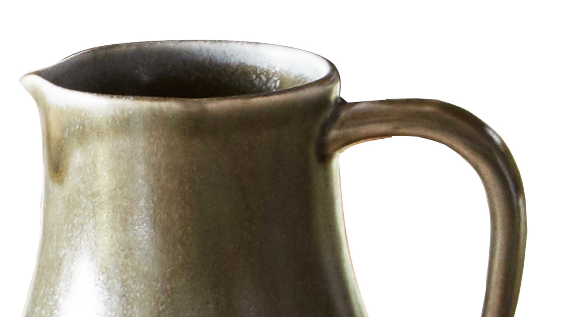 Krug Creatable aus Steinzeug in Dunkelgrau CREATABLE Pietra – Krug graphitfarbenes Steinzeug – ca. 1250 ml