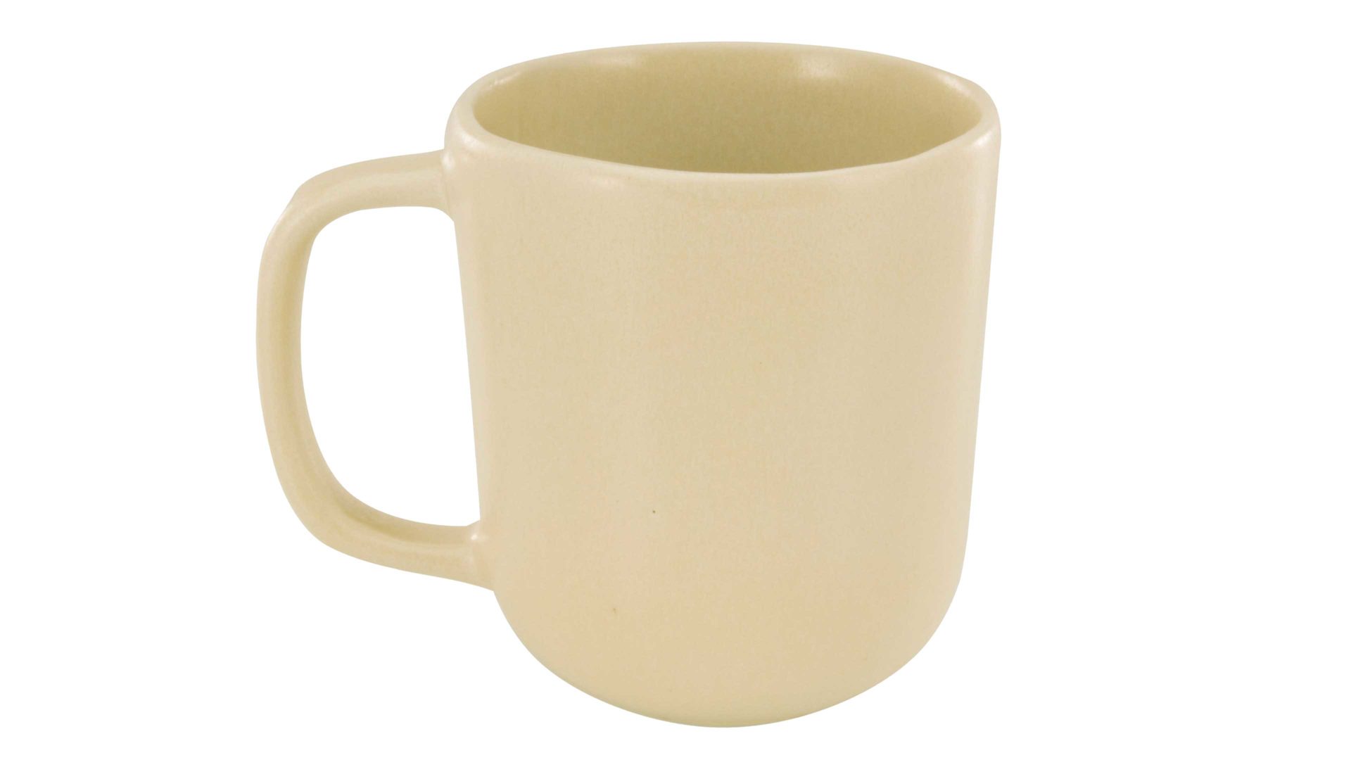 Kaffeebecher Creatable aus Steinzeug in Beige CREATABLE Pietra – Henkelbecher sandfarbenes Steinzeug – ca. 350 ml