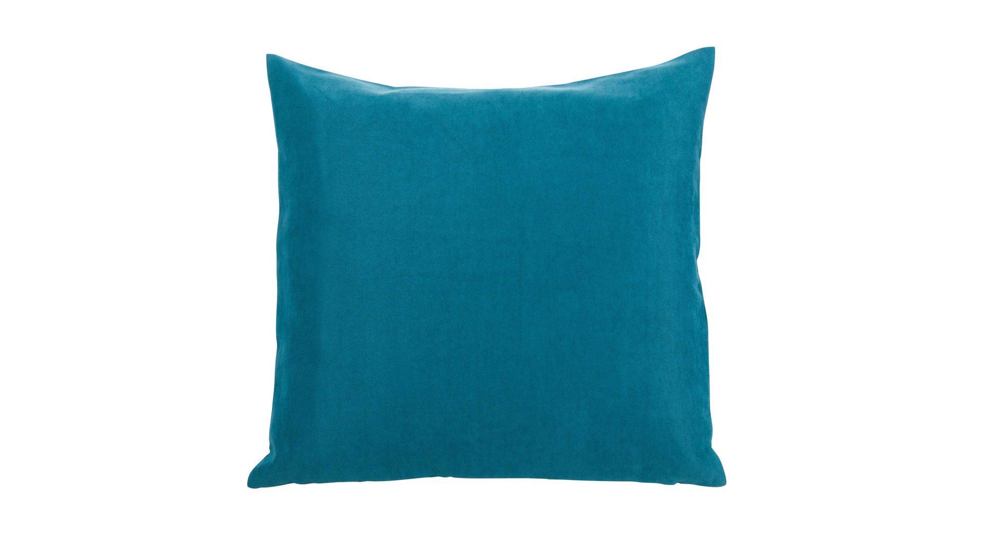 Kissenbezug /-hülle Gözze aus Stoff in Petrol Ambiente Trendlife by GÖZZE Kissenbezug Dante Petrol – ca. 50 x 50 cm