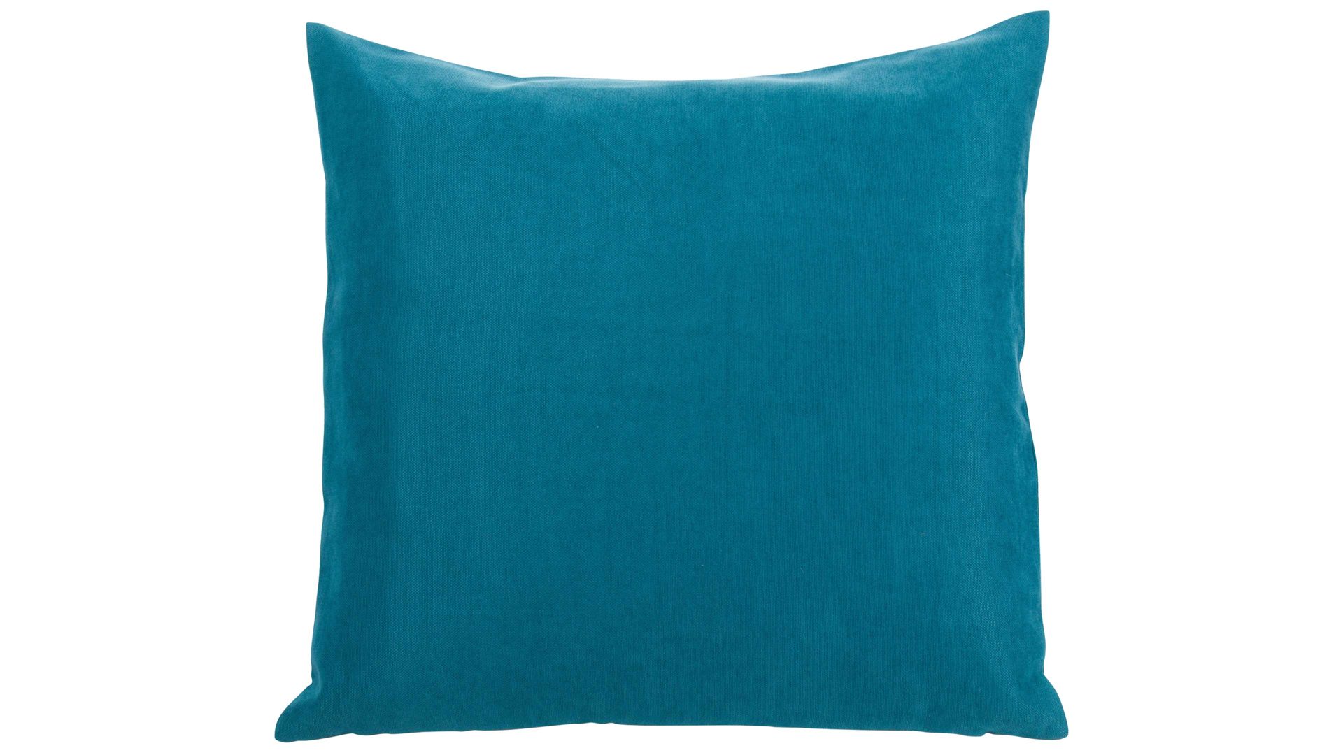 Kissenbezug /-hülle Gözze aus Stoff in Petrol Ambiente Trendlife by GÖZZE Kissenbezug Dante Petrol – ca. 60 x 60 cm