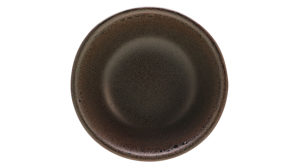 Schale Creatable aus Stein in Braun CREATABLE Sierra Nevada Rocca – Sojaschale braunes Steinzeug – Durchmesser ca. 8 cm