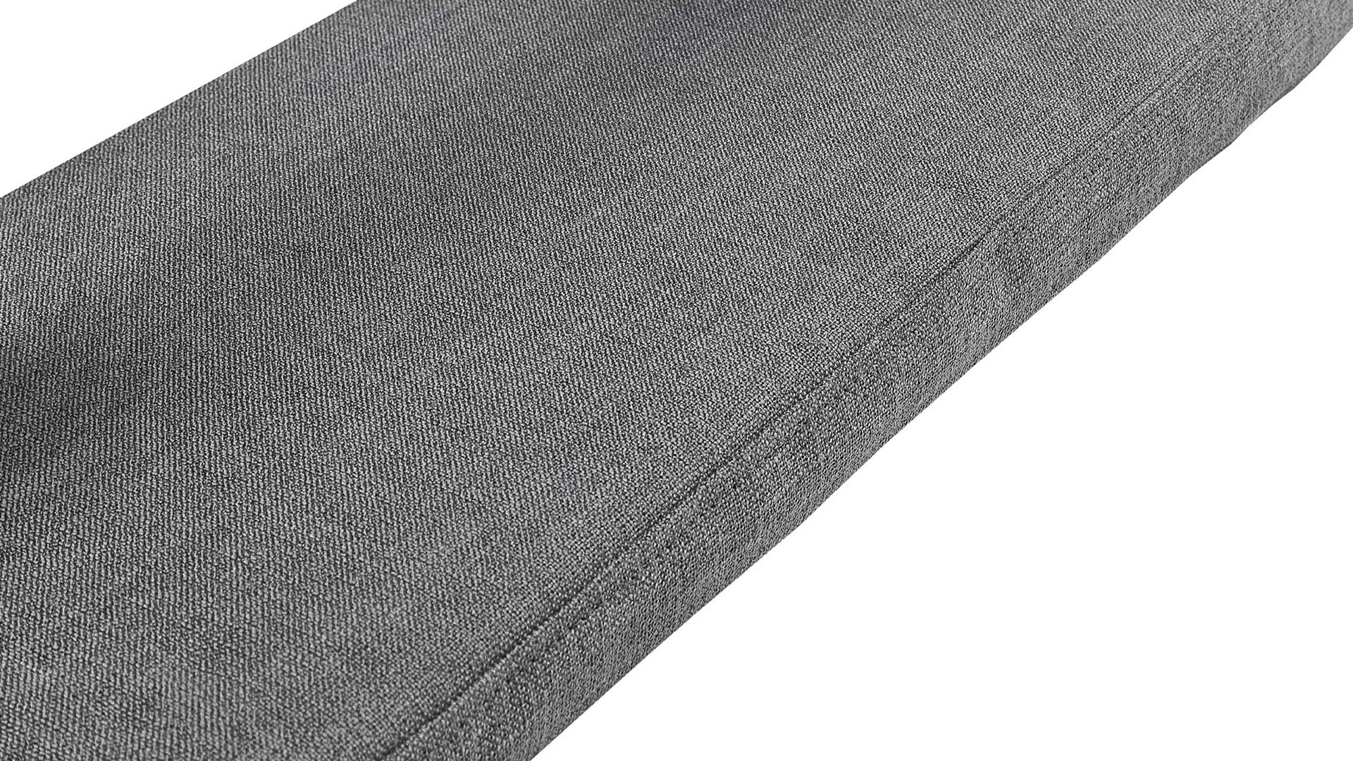 Sitzkissen Germania i.i. aus Stoff in Anthrazit Sitzkissen für Schuhbänke anthrazitfarbener Bezug - ca. 72 x 35 cm