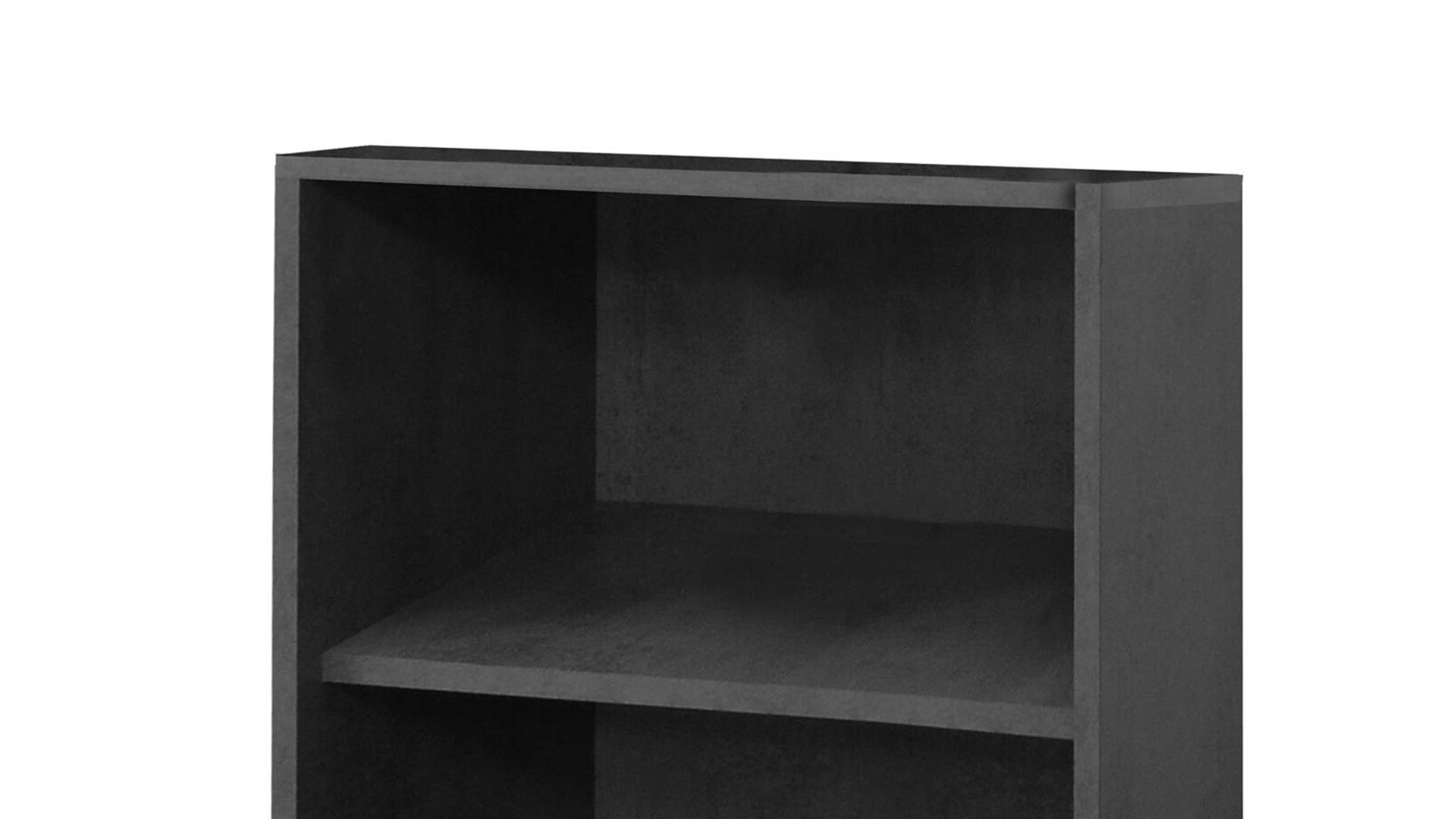 Regal Mäusbacher i.i. aus Holz in Schwarz Aktenregal Mister Office Graphit – ca. 81 x 215 cm