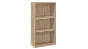 Regal Mäusbacher i.i. aus Holz in Holzfarben Aktenregal Mister Office Eiche sägerau – ca. 81 x 109 cm