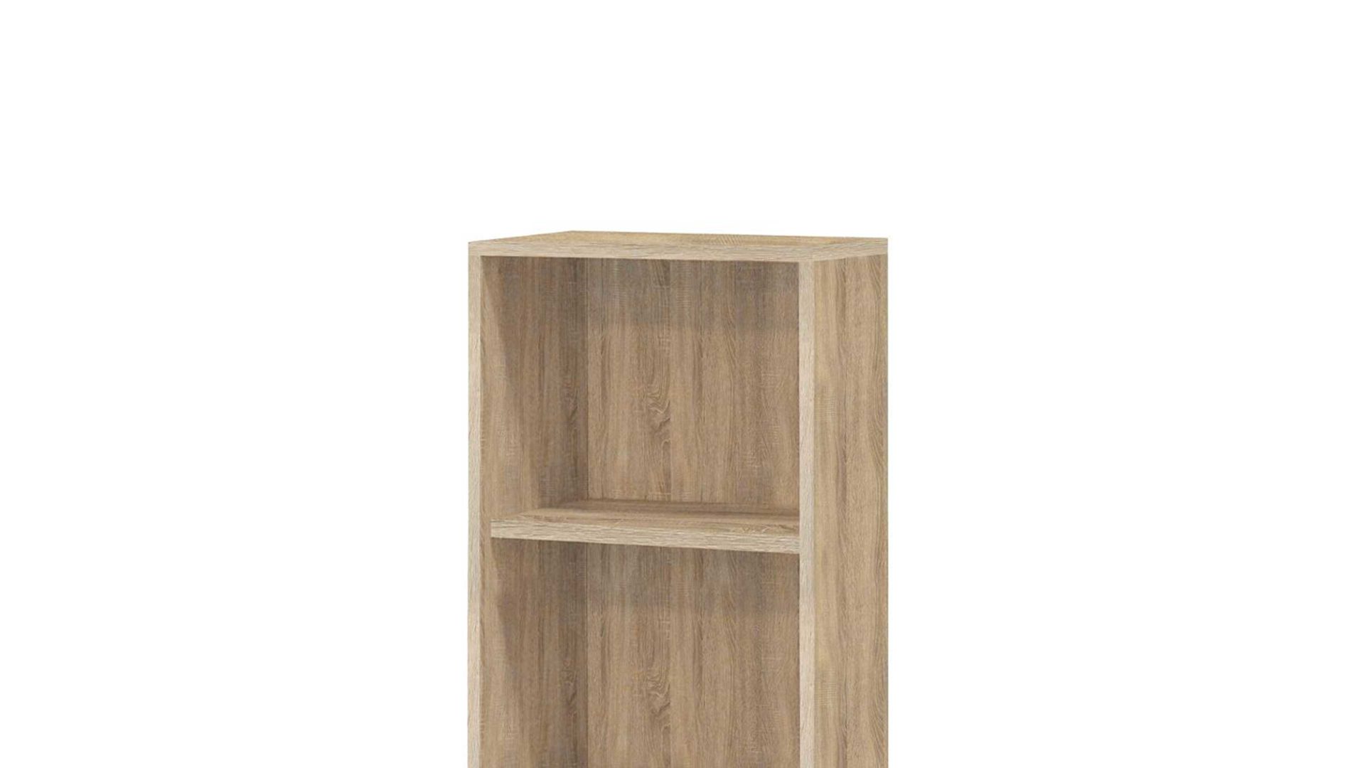 Regal Mäusbacher aus Holz in Holzfarben Aktenregal Mister Office Eiche sägerau – ca. 41 x 180 cm