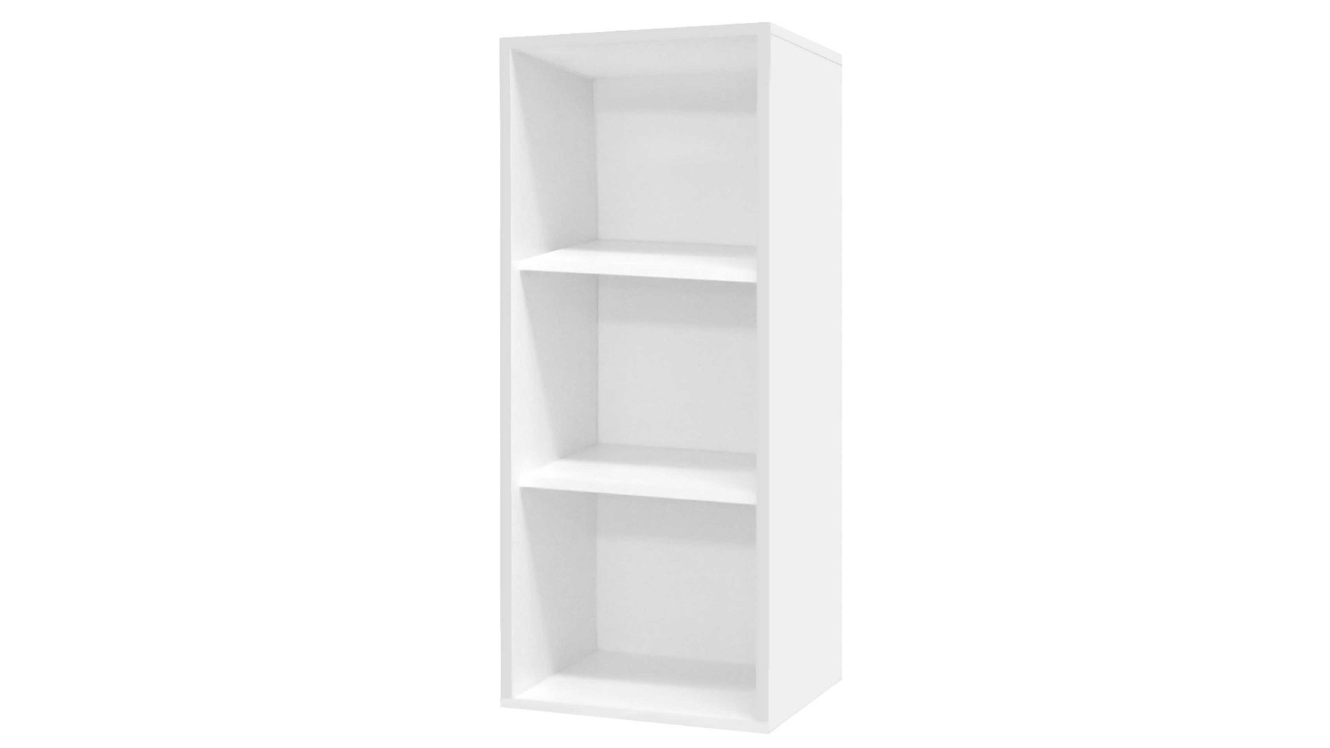 Regal Mäusbacher aus Holz in Weiß Aktenregal Mister Office Mattweiß – ca. 41 x 109 cm