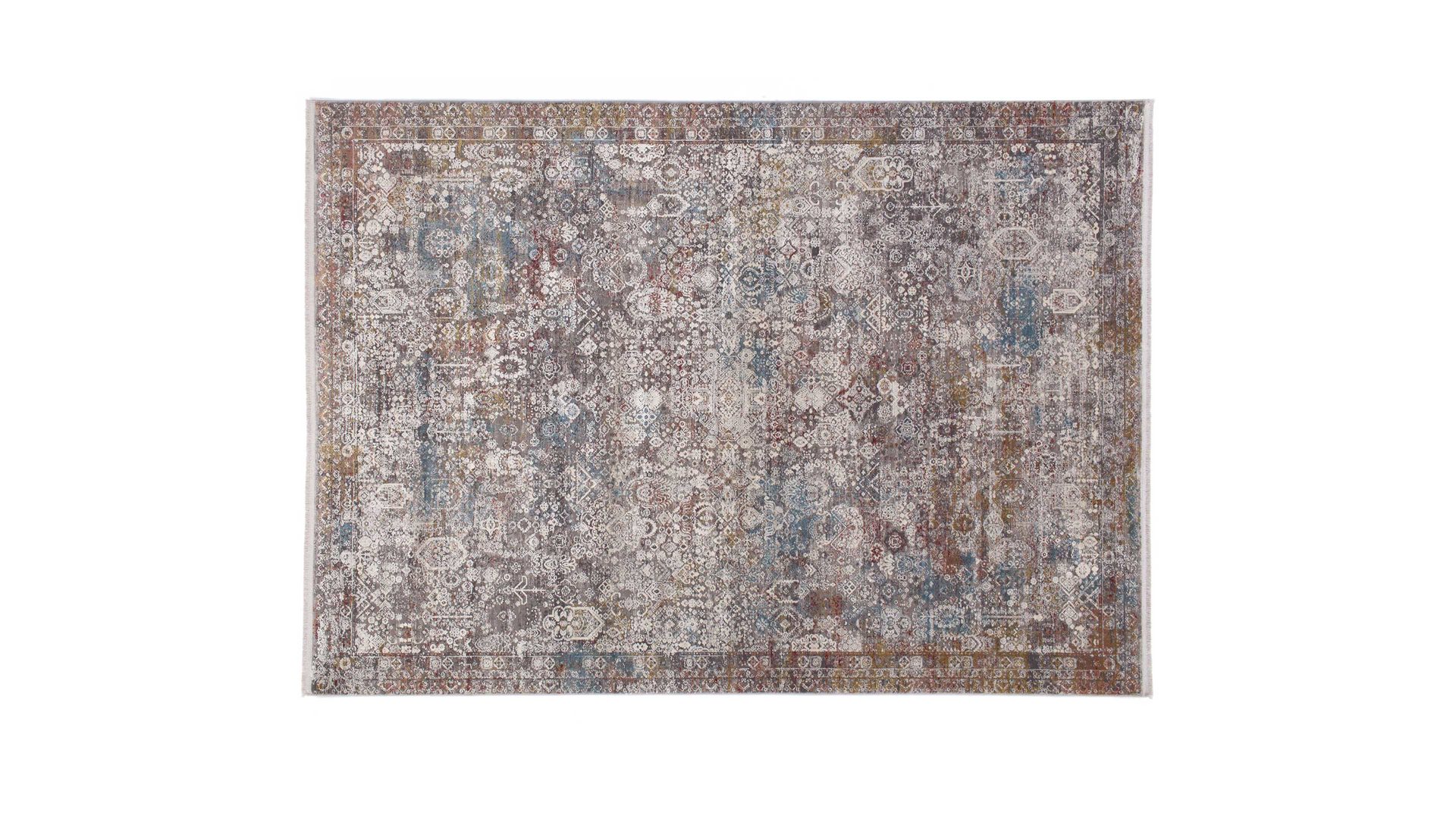 Webteppich Interliving aus Mischgewebe in Mehrfarbig Interliving Teppich Serie L-8610 Multicolor 598 – ca. 140 x 200 cm