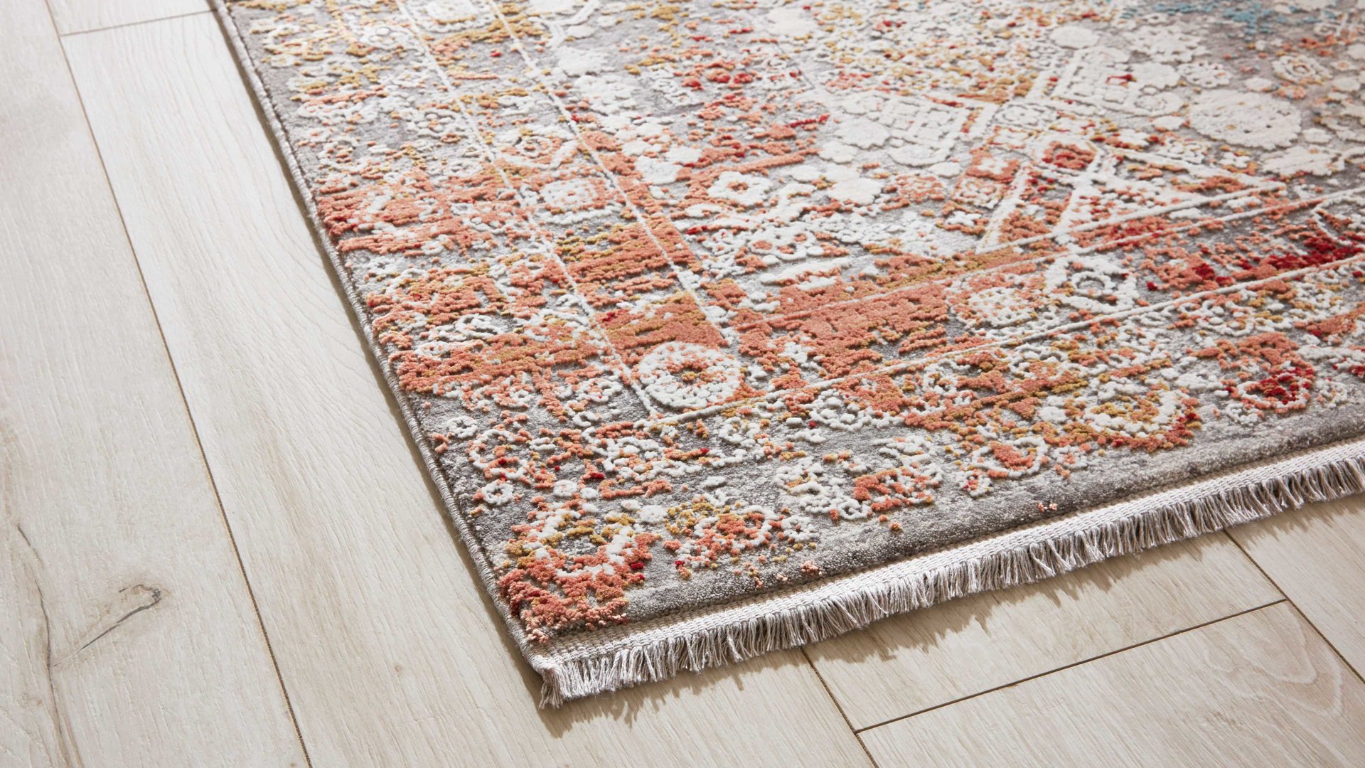 Webteppich Interliving aus Mischgewebe in Mehrfarbig Interliving Teppich Serie L-8610 Multicolor 598 – ca. 160 x 230 cm