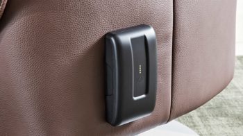 Akku Interliving aus Metall in Schwarz Interliving Sessel Serie 4550 – Akku 0920 90Z Anthrazit