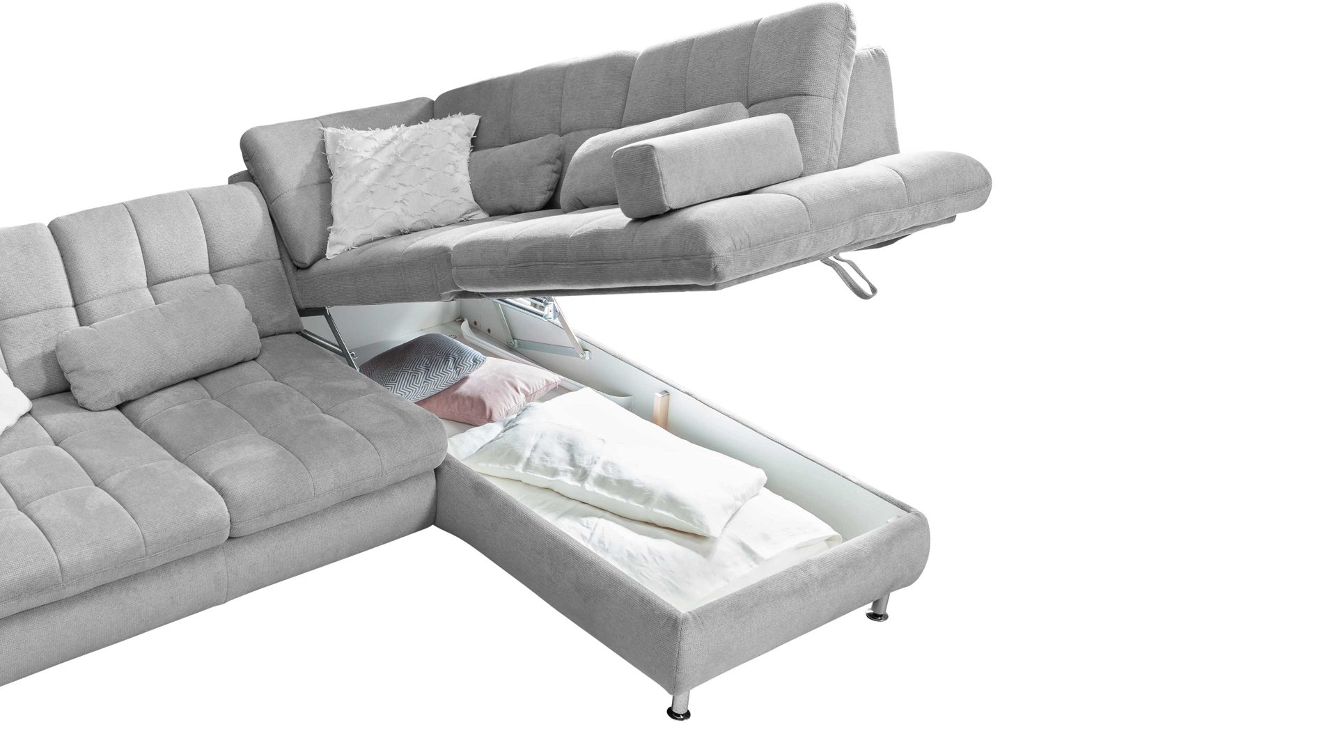 Funktion modulmaster aus Holz in Weiß Modulmaster MM-MP1143 - Bettkasten Weiß