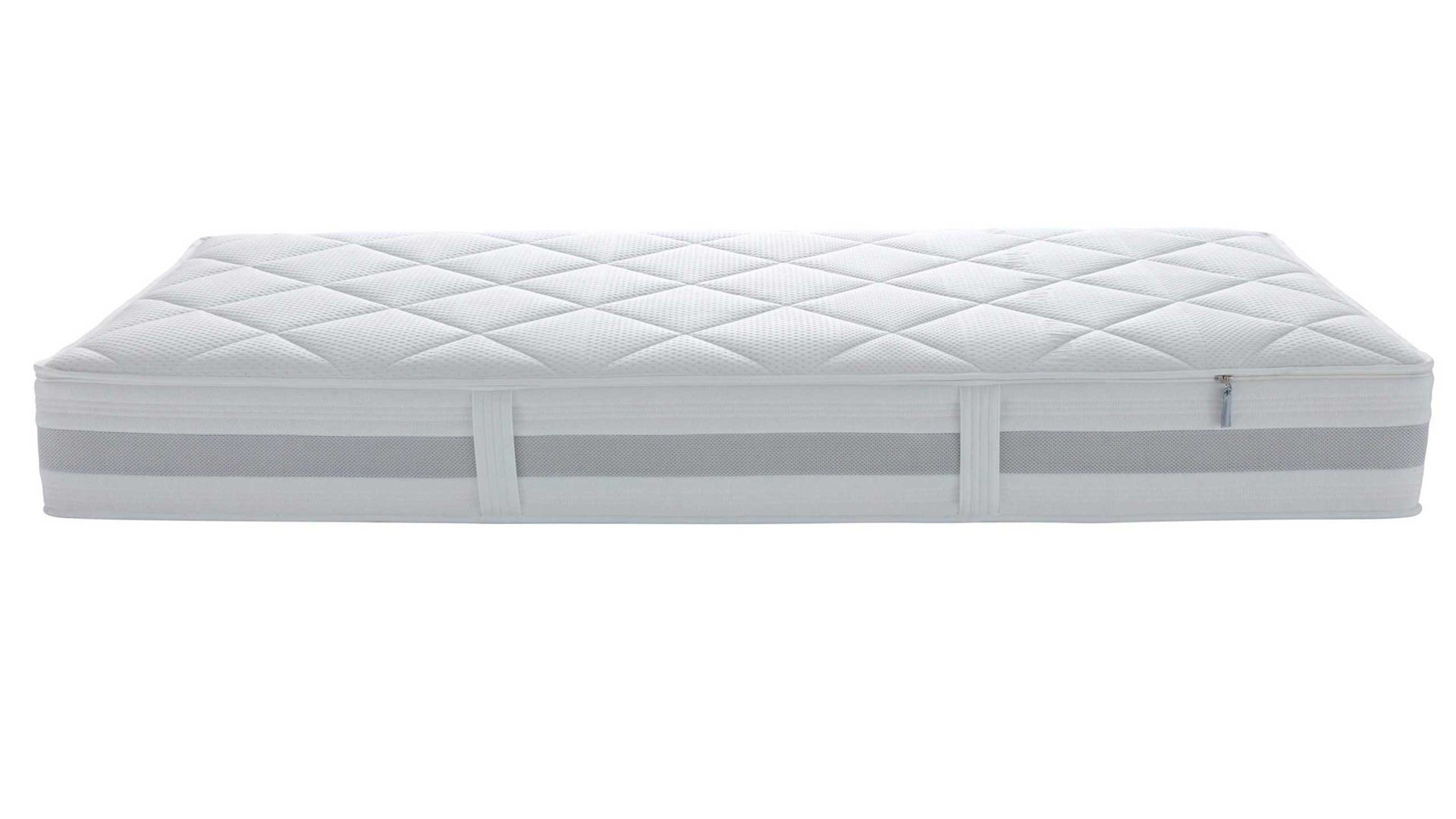 Kaltschaummatratze Interliving aus Stoff in Weiß Interliving Matratze Medikontur 1914 Kaltschaum, H4 – Liegefläche ca. 100 x 190 cm