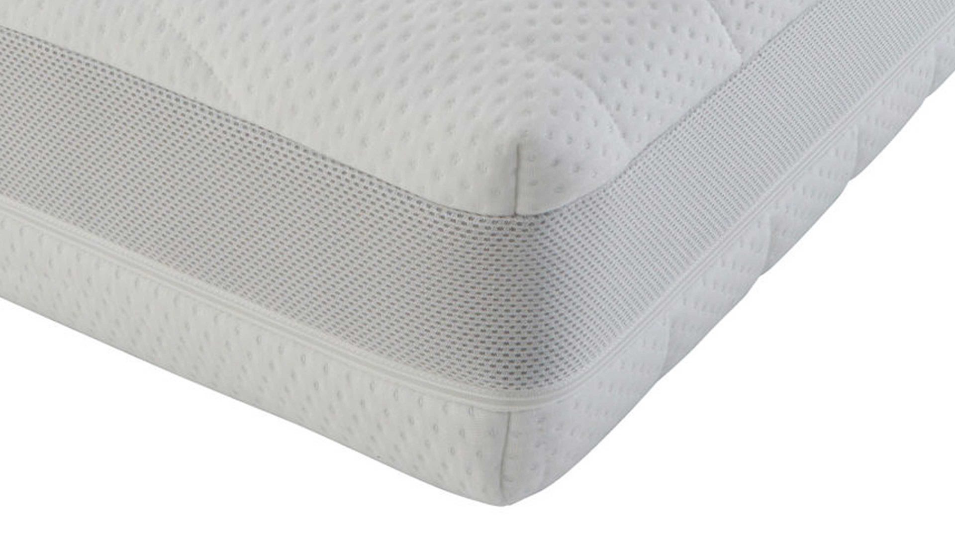 Federkernmatratze Interliving aus Stoff in Weiß Interliving Matratze Medikontur 1911 Taschenfederkern, H2 – Liegefläche ca. 80 x 190 cm