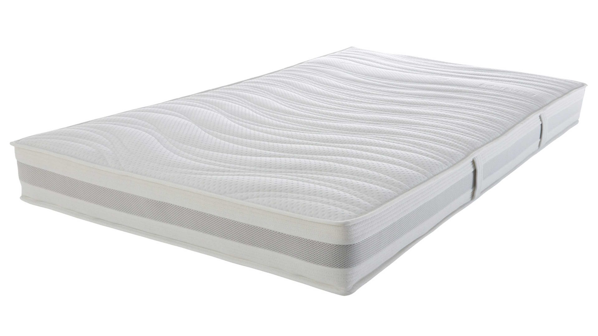 Kaltschaummatratze Interliving aus Stoff in Weiß Interliving Matratze Medikontur 1912 Kaltschaum, H3 – Liegefläche ca. 180 x 200 cm