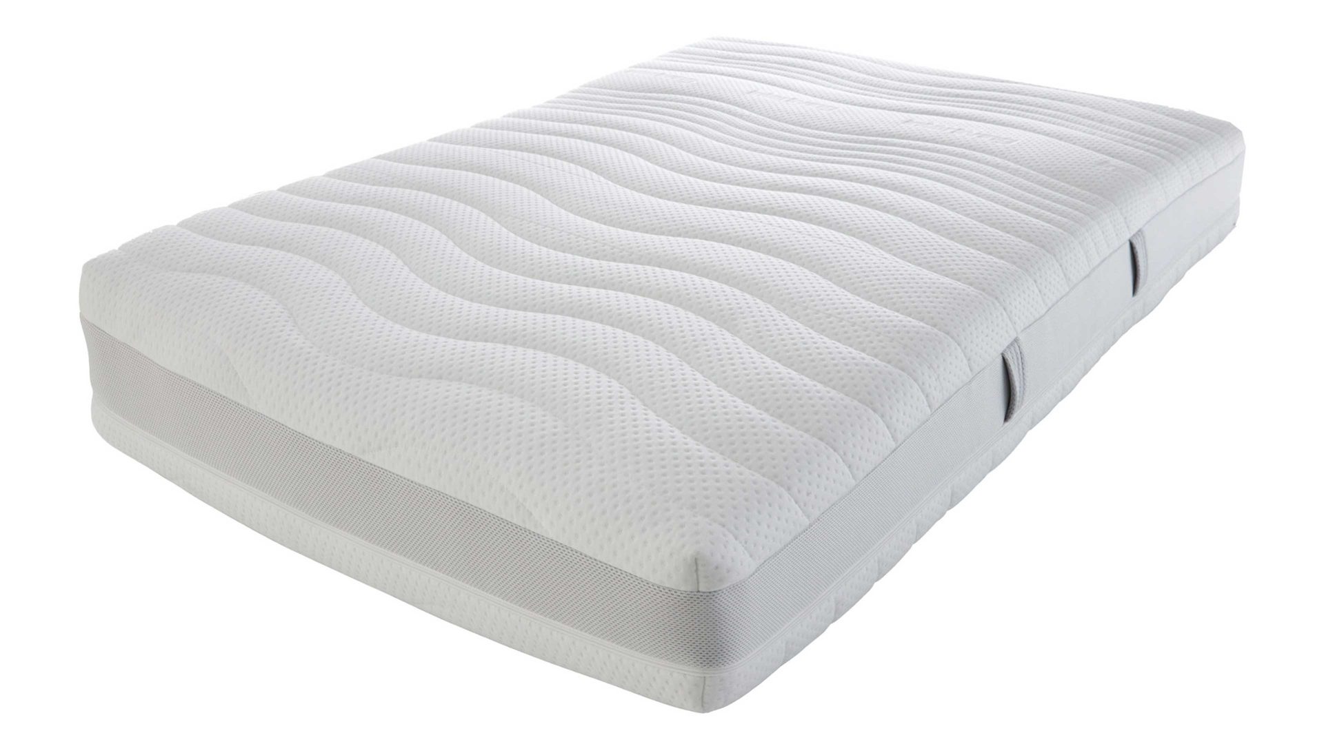 Federkernmatratze Interliving aus Stoff in Weiß Interliving Matratze Medikontur 1911 Taschenfederkern, H2 – Liegefläche ca. 160 x 200 cm