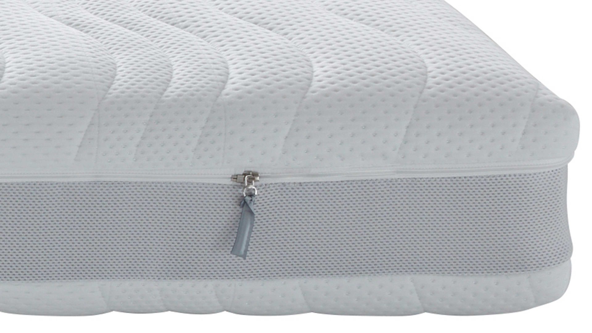 Kaltschaummatratze Interliving aus Stoff in Weiß Interliving Matratze Medikontur 1910 Kaltschaum, H4 – Liegefläche ca. 80 x 200 cm