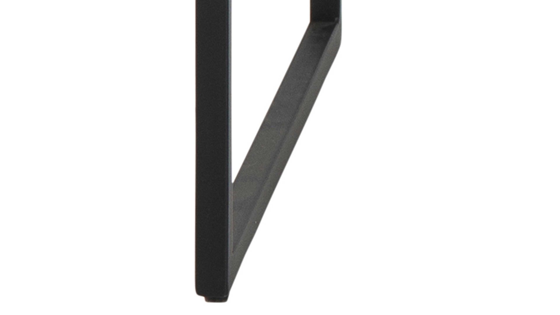 Schreibtisch Actona group aus Holz in Holzfarben Schreibtisch Seaford im Industrielook bzw. PC-Tisch Wildeiche & Schwarz – ca. 110 x 45 cm