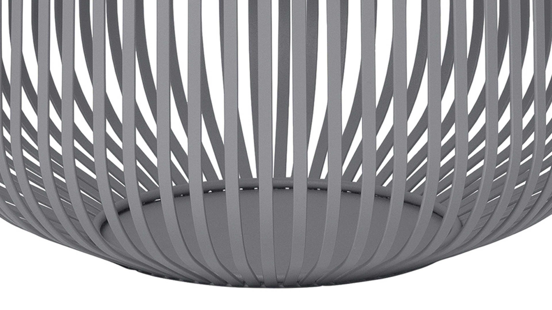 Windlicht Blomus aus Metall in Grau blomus Laterne Lito Stahlgrau – Höhe ca. 27 cm