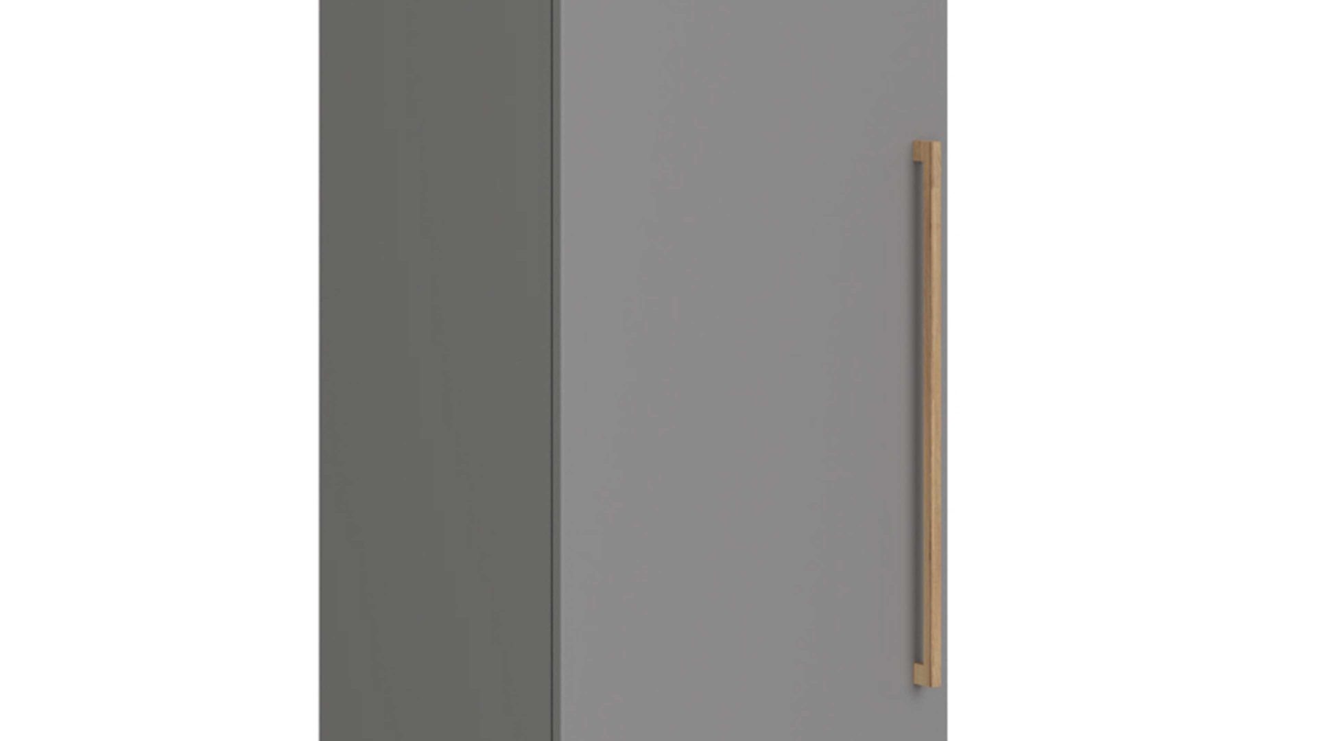 Einzelschrank Paidi aus Holz in Grau PAIDI Babyzimmer Stauraumelement Sten Eiche & Schiefergrau – eine Tür, eine Schublade