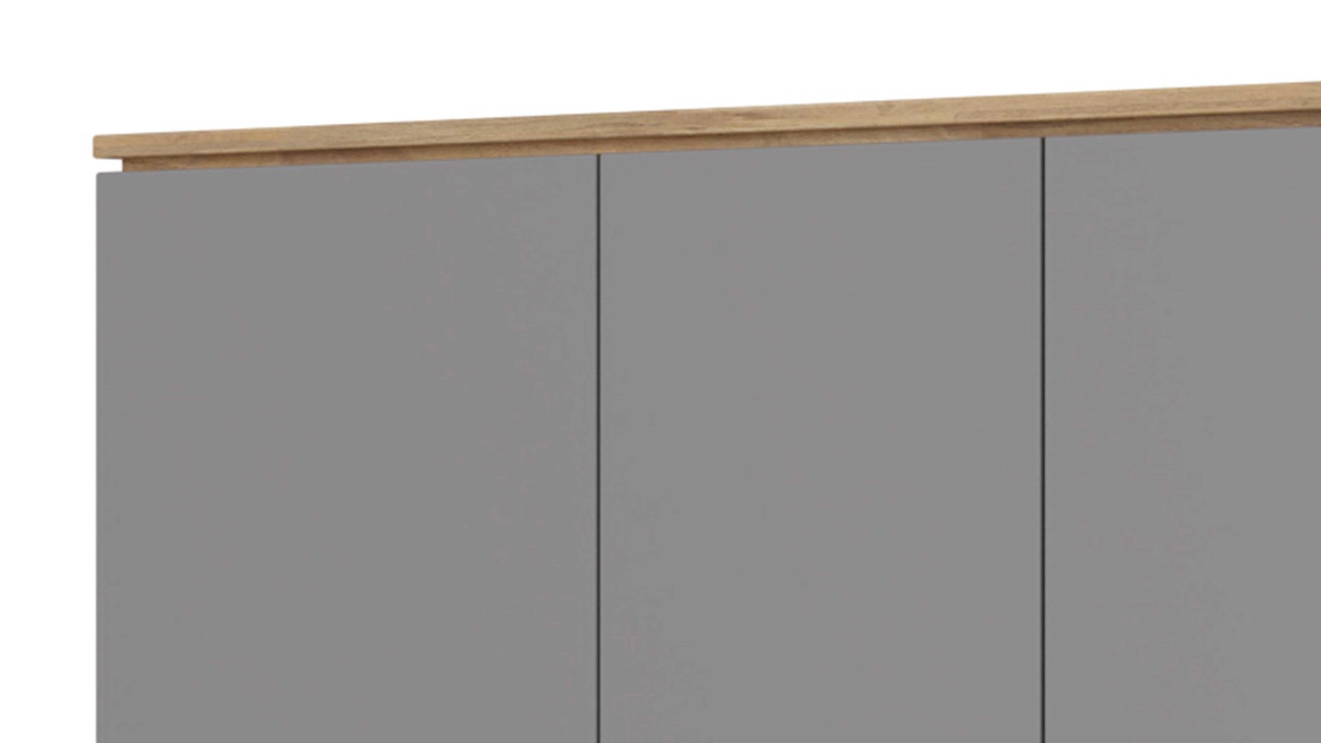 Kleiderschrank Paidi aus Holz in Grau PAIDI Kleiderschrank Sten Eiche & Schiefergrau – drei Türen, eine Schublade, Breite ca. 171 cm