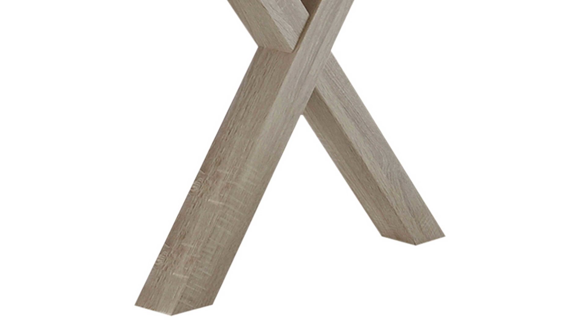 Schreibtisch Mäusbacher i.i. aus Holz in Weiß Schreibtisch Mister Office Mattweiß & Eiche sägerau – ca. 140 x 70 cm