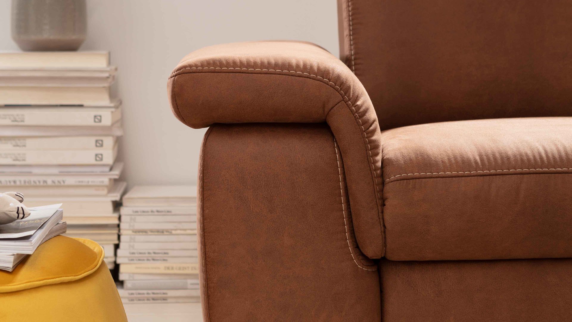 Funktion Steinpol polsteria aus Metall in Transparent Polsterprogramm Relaxa 6.0 Plus PSG XC - Armlehnverstellung Funktions-Mehrpreis