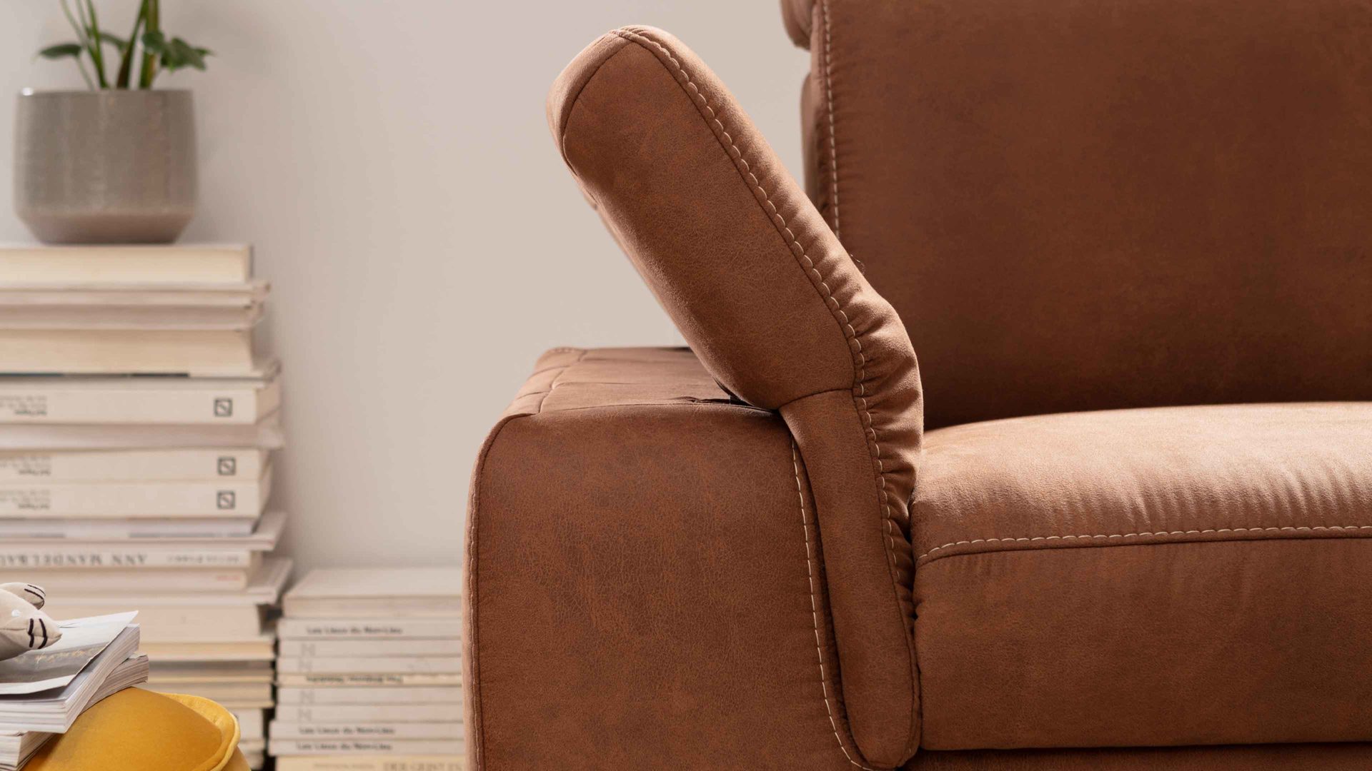 Funktion Steinpol polsteria aus Metall in Transparent Polsterprogramm Relaxa 6.0 Plus PSG XC - Armlehnverstellung Funktions-Mehrpreis