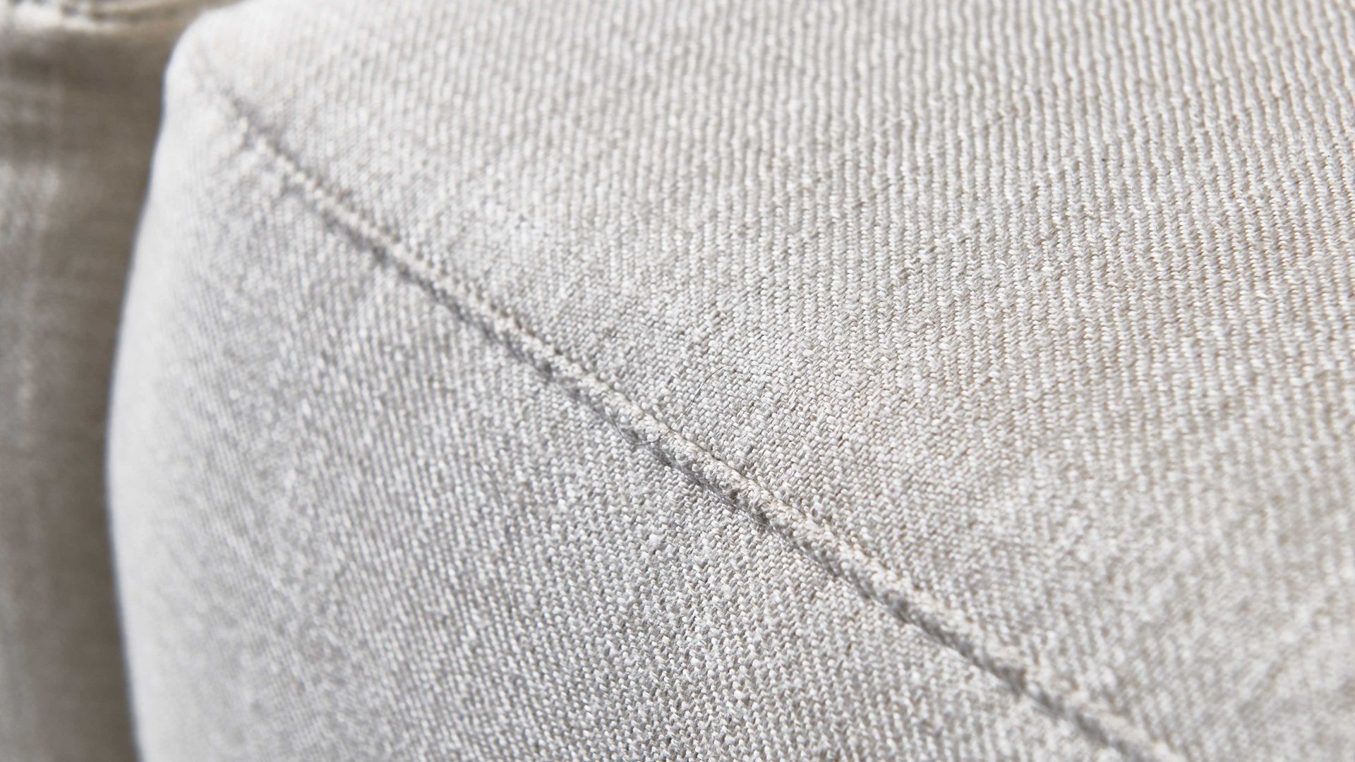 Schlafsofa Restyl aus Stoff in Beige Schlafsofa Patti naturfarbener Bezug 2-6920 & Holzfüße - Länge ca. 200 cm