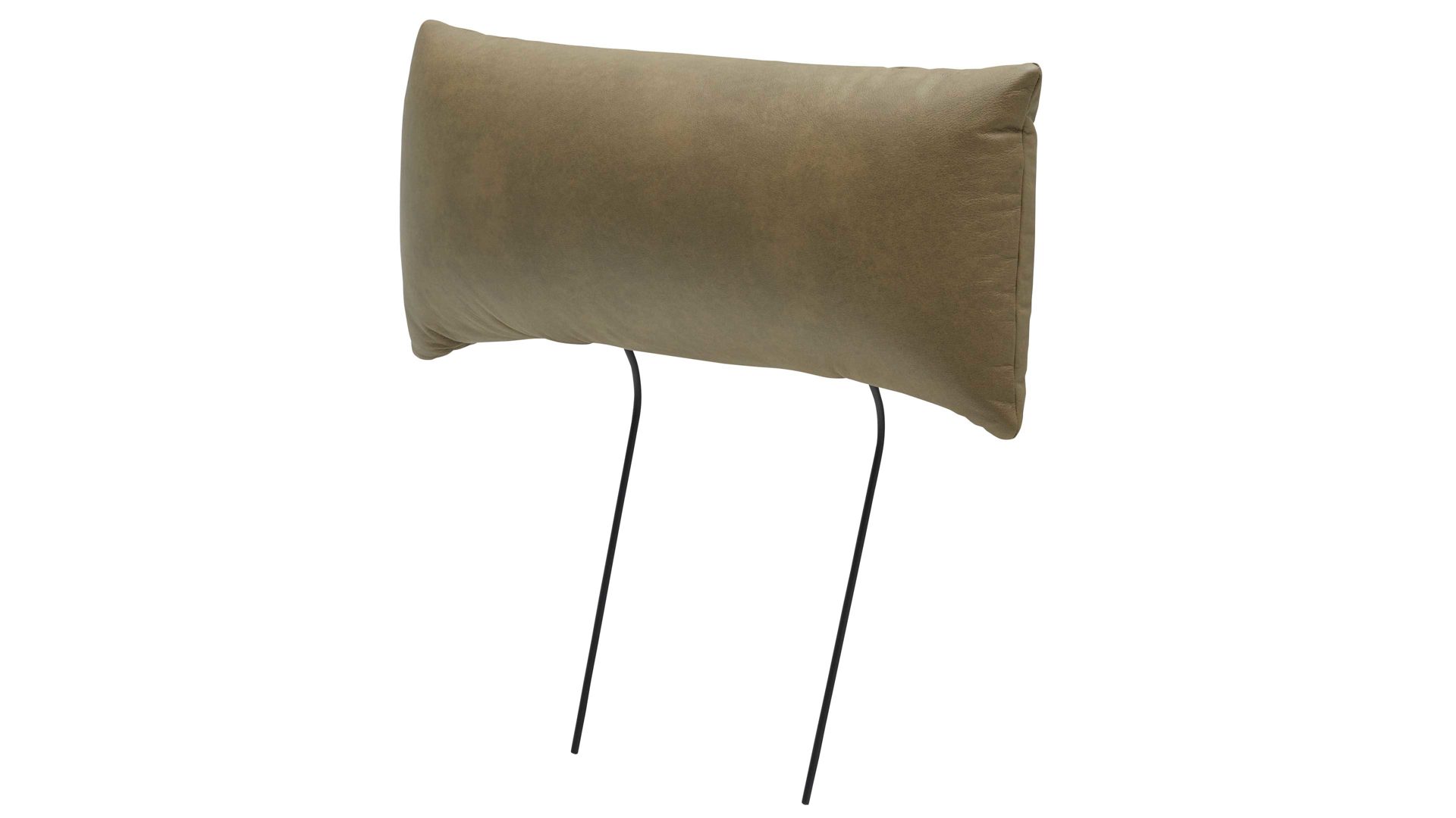 Kopfstütze Interliving aus Leder in Grün Interliving Sofa Serie 4400 - Kopfstütze olivgrünes Leder EVI 33 - Breite ca. 82 cm