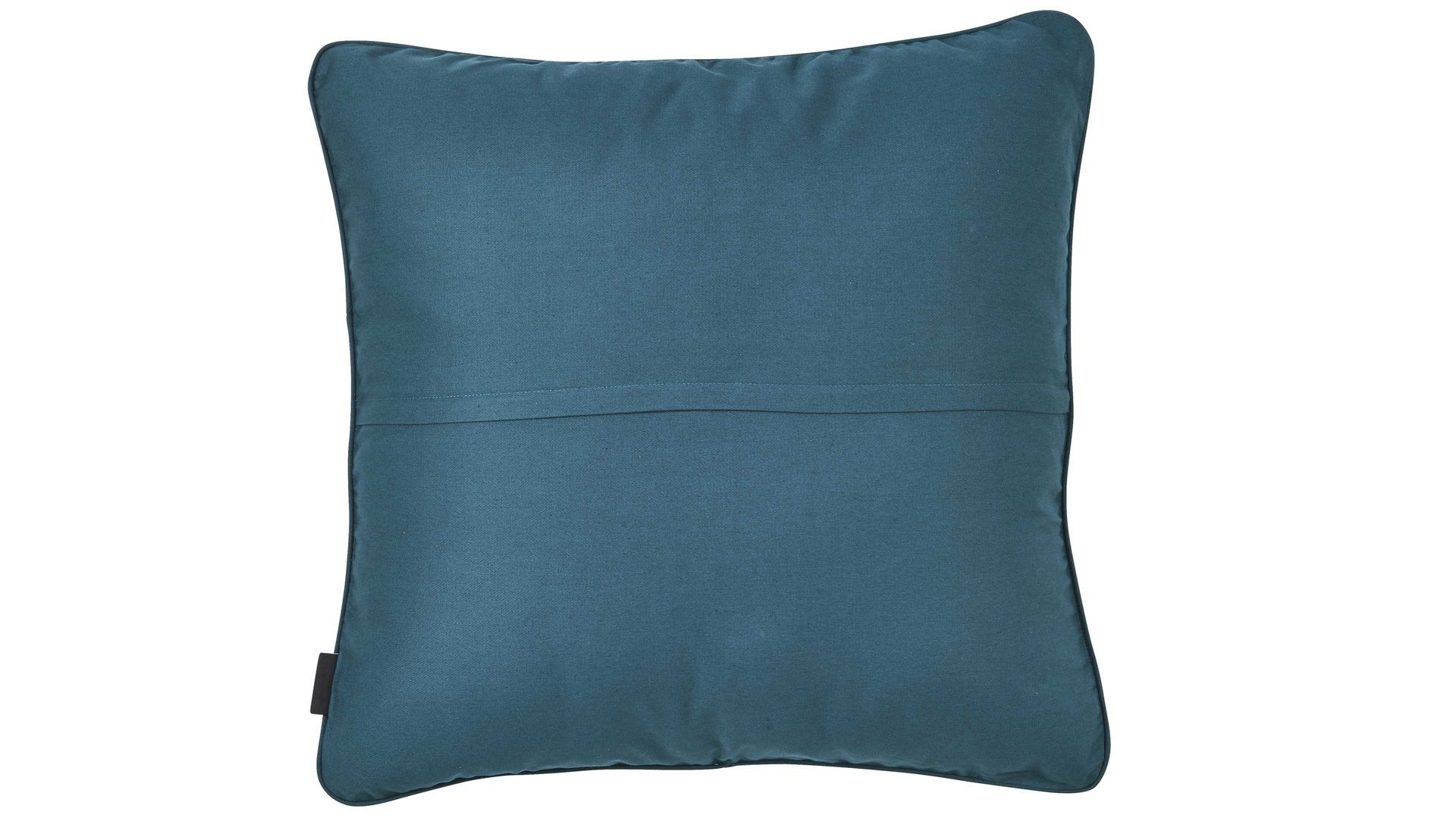Kissenbezug /-hülle Done.® aus Baumwolle in Petrol done.® Kissenhülle Cushion Uni petrolfarbener Panamabezug - ca. 65 x 65 cm