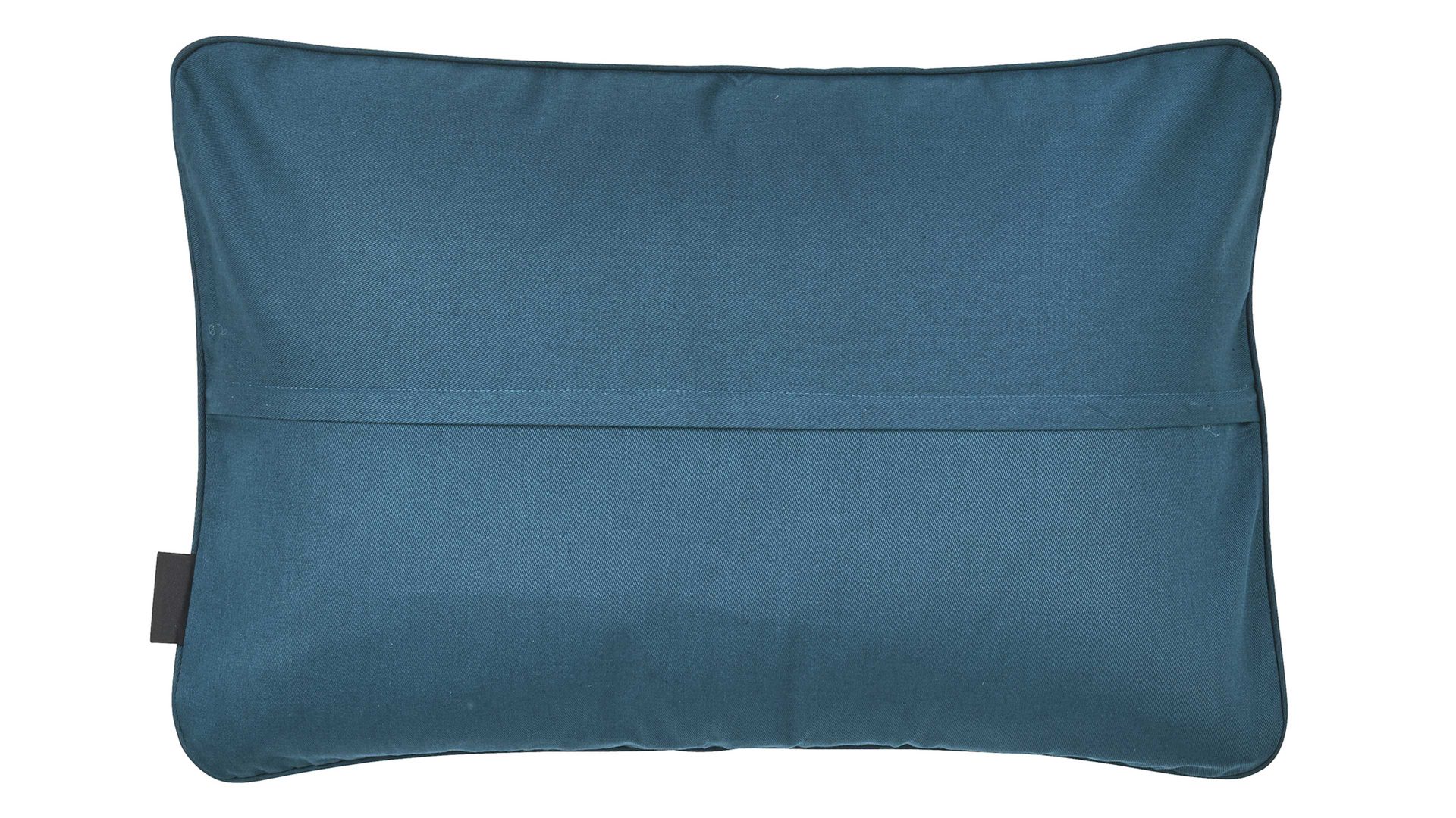 Kissenbezug /-hülle Done.® aus Baumwolle in Petrol done.® Kissenhülle Cushion Uni petrolfarbener Panamabezug - ca. 40 x 60 cm