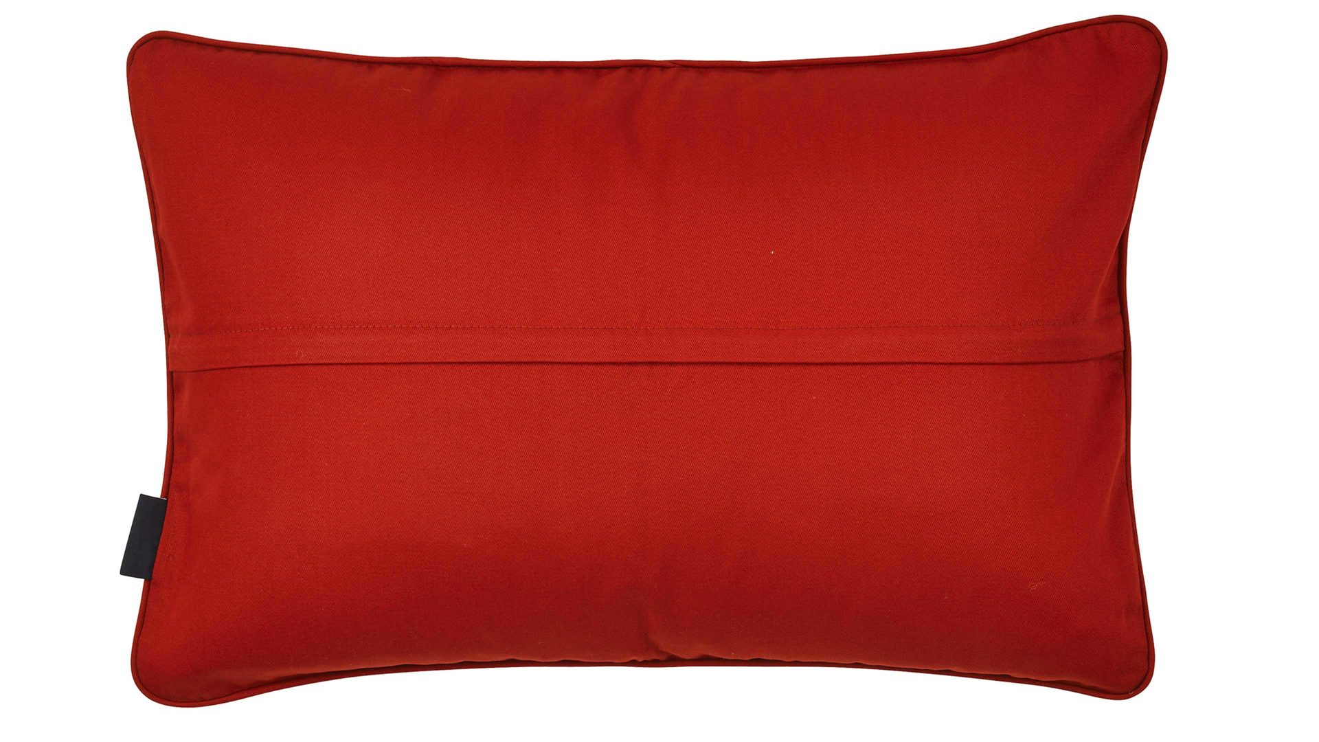 Kissenbezug /-hülle Done.® aus Baumwolle in Rot done.® Kissenhülle Cushion Uni roter Panamabezug - ca. 40 x 60 cm