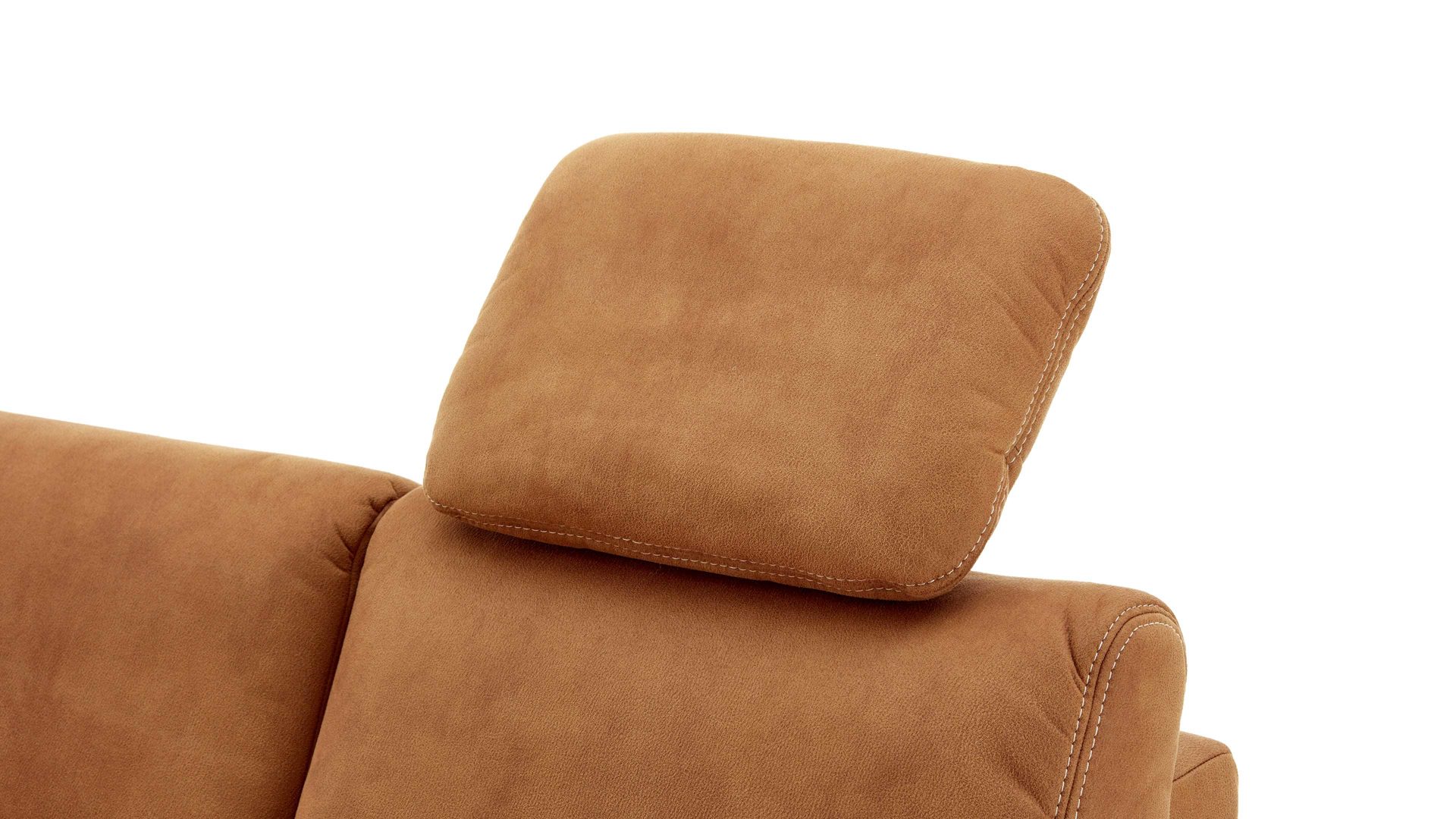 Kopfstütze modulmaster aus Stoff in Orange Modulmaster MM-ZE1049 - Kopfstütze CKS zimtfarbener Bezug Deluxe