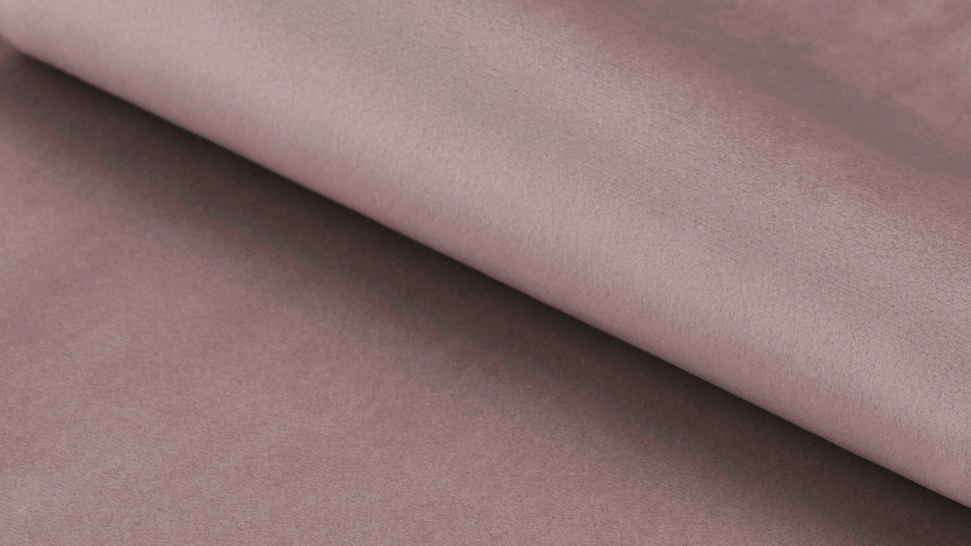 Vierfußstuhl Actona group aus Stoff in Pink Polsterstuhl Eris altrosa Samt Vic 18 & schwarze Metallfüße