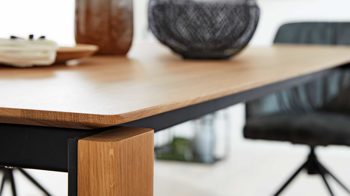 Auszugtisch Interliving aus Holz in Holzfarben Interliving Esszimmer Serie 5110 - Auszugtisch T0701 Eiche natur - ca. 180 - 280 x 100 cm