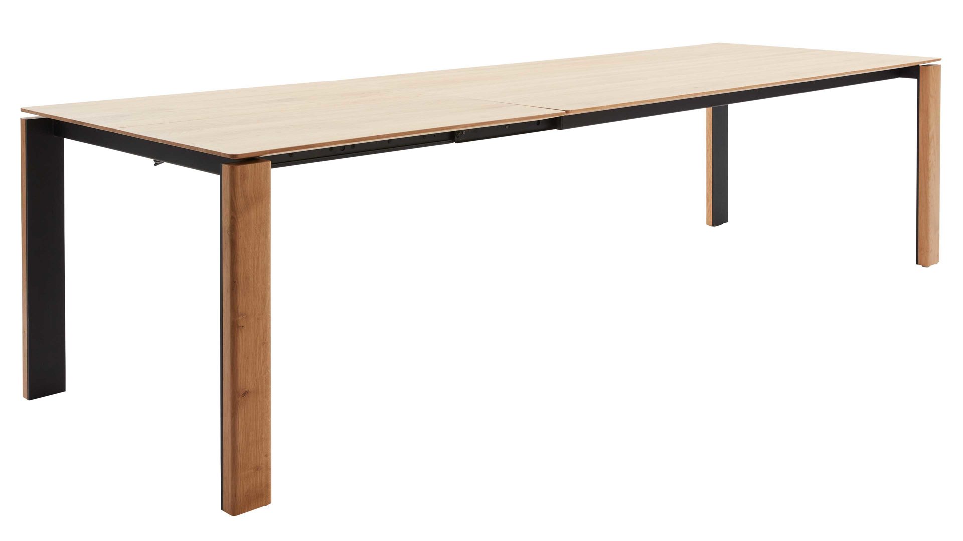 Auszugtisch Interliving aus Holz in Holzfarben Interliving Esszimmer Serie 5110 - Auszugtisch Eiche natur - ca. 180 - 280 x 90 cm