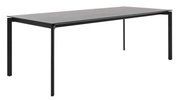 Esstisch Interliving aus Holz in Schwarz Interliving Esszimmer Serie 5110 - Esstisch mattschwarzes Eichefurnier - ca. 260 x 100 cm