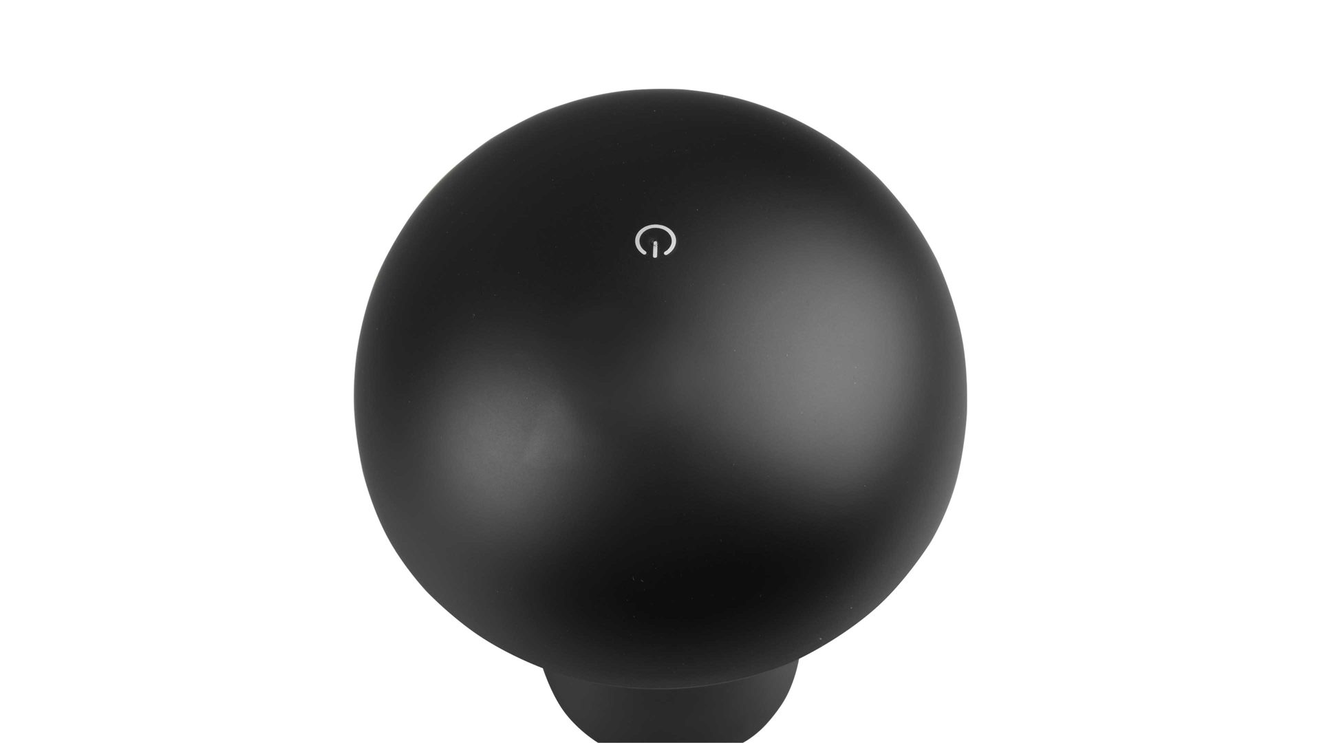 Tischleuchte Reality leuchten aus Kunststoff in Schwarz RL Outdoor-Tischleuchte Lennon schwarzer Kunststoff - Höhe ca. 22 cm