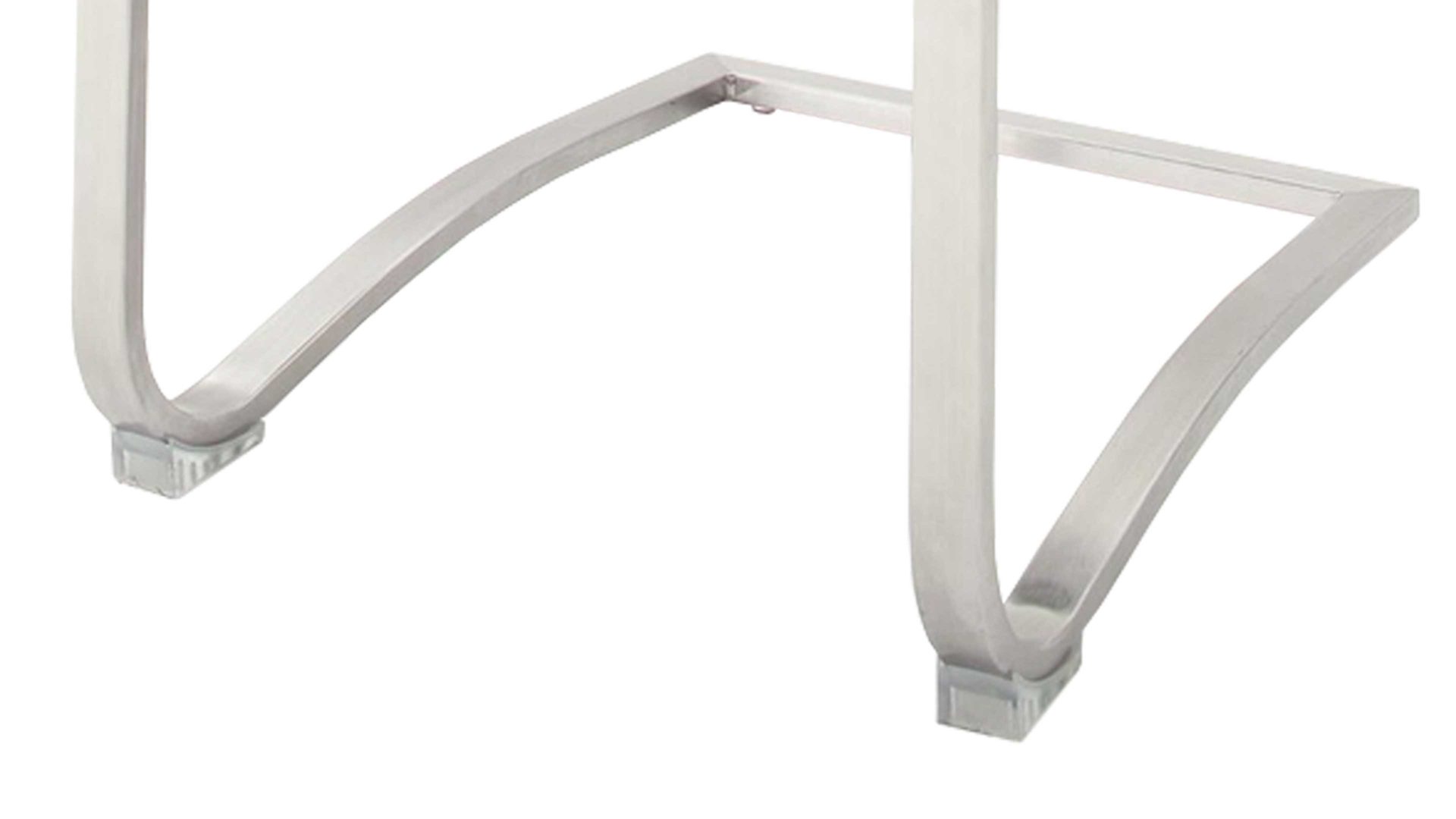 Schwingstuhl Mca furniture aus Stoff in Schwarz Schwingstuhl Artos schwarzes Kunstleder SX & Edelstahl