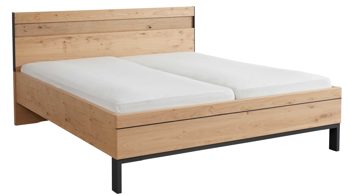 Komplettzimmer Interliving aus Holz in Beige Interliving Schlafzimmer Serie 1024 – Komplettzimmer 938 Design 27, vierteilig - Sand & Balkeneiche