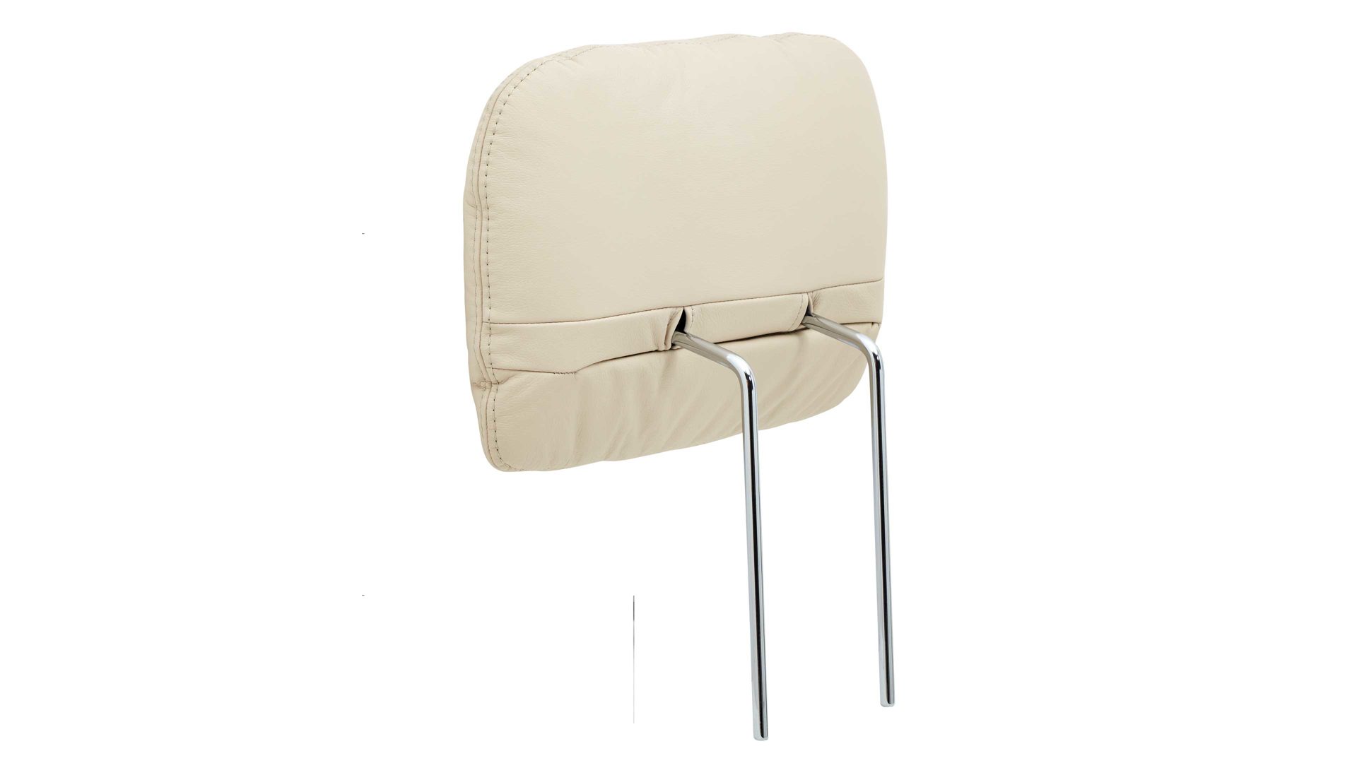 Kopfstütze modulmaster aus Leder in Beige Modulmaster MM-PN1049 - Kopfstütze CKS ecrufarbenes Leder Torro
