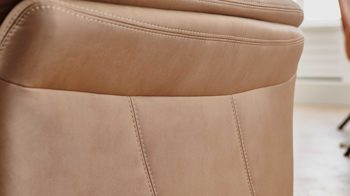 Ecksofa modulmaster aus Stoff in Hellbraun Modulmaster MM-ZE1148 - Wohnlandschaft camelfarbene Mikrofaser Galero & Fuß Z002-M01 - Stellfläche ca. 336 x 268 cm