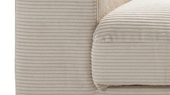 Bigsofa A. z. iwaniccy aus Stoff in Beige Bigsofa Play beiger Breitcord - Länge ca. 286 cm