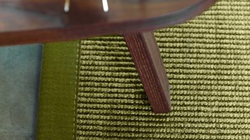 Webteppich Golze | astra aus Naturfaser in Grün ARMADA Teppich Cancun heufarbener Sisal - ca. 140 x 200 cm