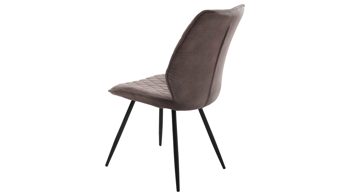 Polsterstuhl Mca furniture aus Stoff in Hellbraun Polsterstuhl Navarra mit Drehfunktion Sand & Anthrazit
