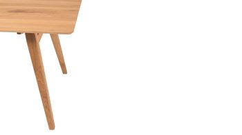 Esstisch Standard furniture factory aus Holz in Holzfarben Esstisch Lagos Eiche - ca. 130 x 90 cm