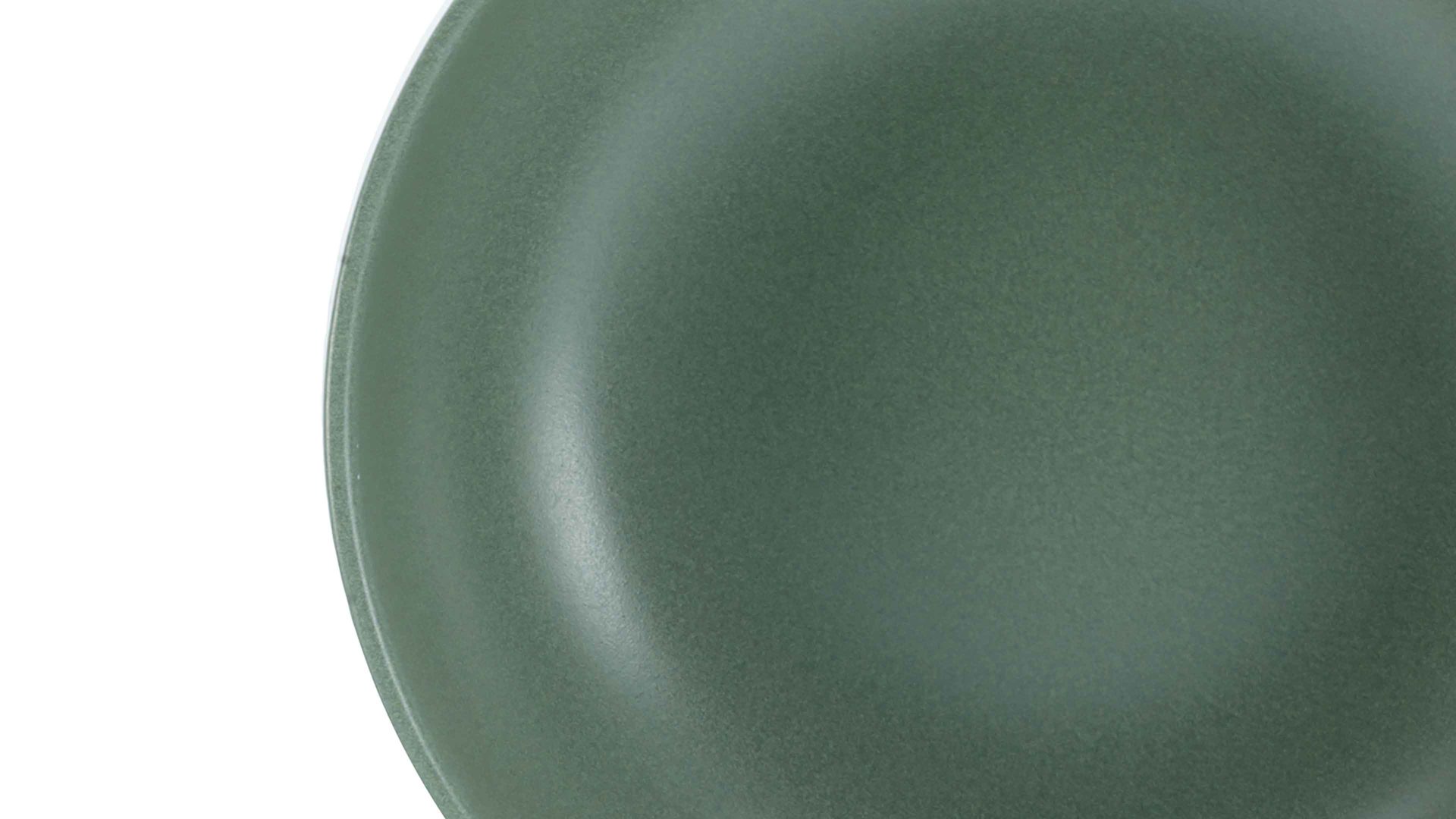 Suppenteller Creatable aus Keramik in Grün CREATABLE Uno – Suppenteller grünes Steinzeug – Durchmesser ca. 22 cm